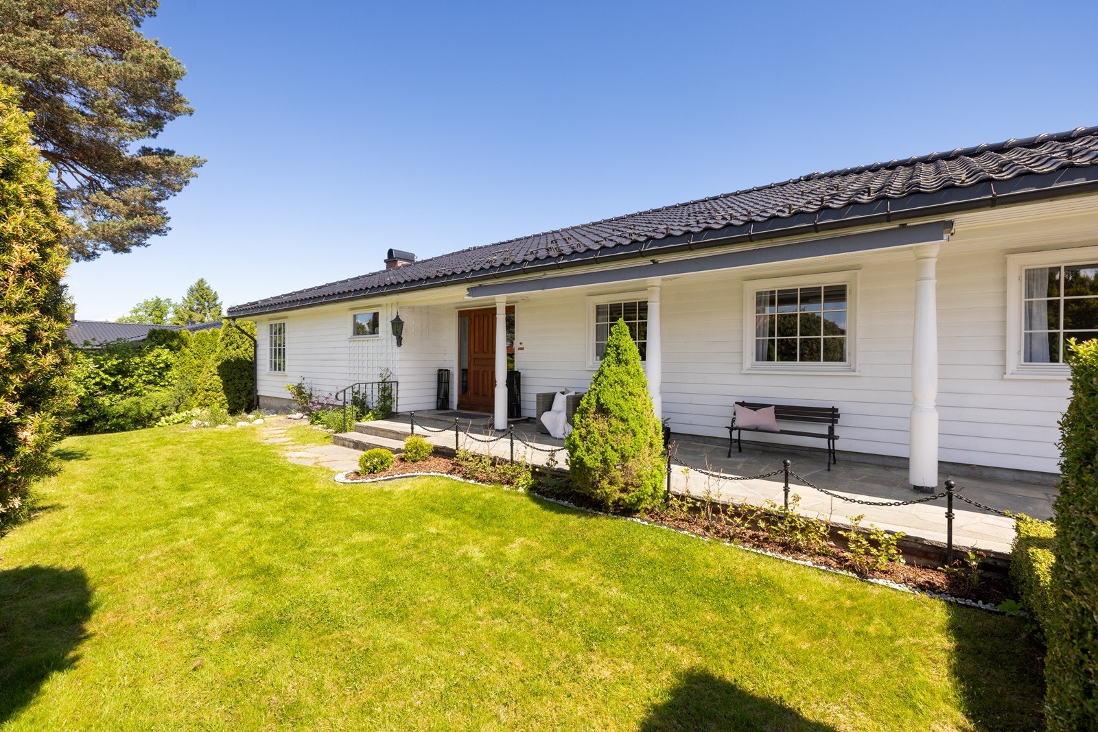 Velkommen til Nordseter Terrasse 30! Boligen presenteres ved Kristoffer Johannessen i Nordvik Nordstrand. Foto: Paul Dragoman og Steffen Rikenberg Galleribilde