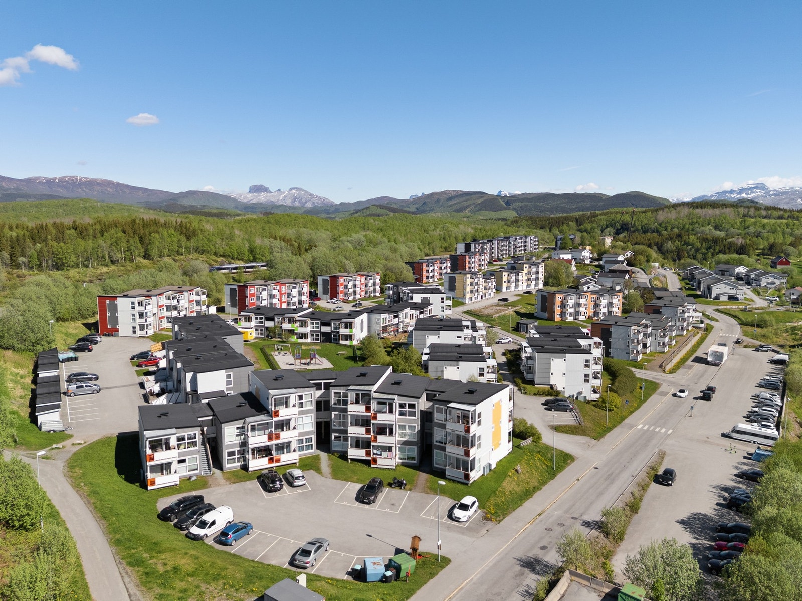 Beliggenheten er populær, med gangavstand til blant annet Nord universitet. Galleribilde