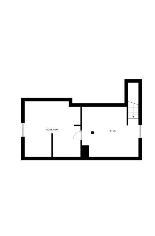 Plantegning 2. etasje Galleribilde