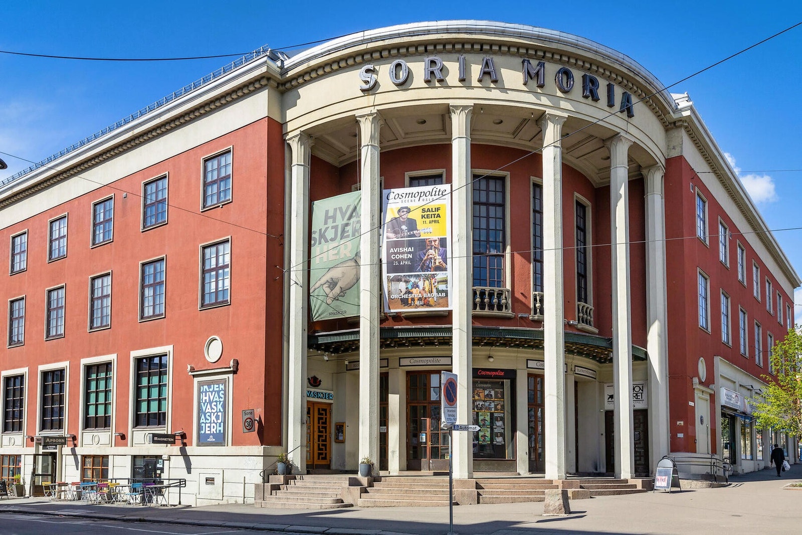 Kulturhuset Soria Moria med Nieu Scene og Cosmopolite. Galleribilde