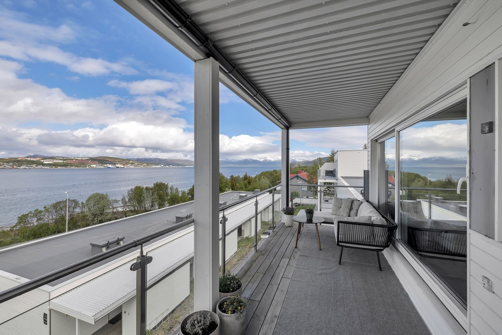 Fantastisk utsikt og gode solforhold Galleribilde