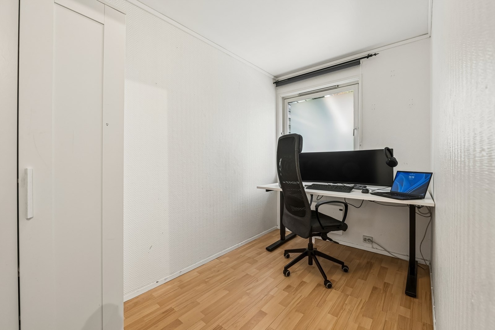 Det tredje soverommet egner seg godt som barnerom, gjesterom eller kontor. Galleribilde