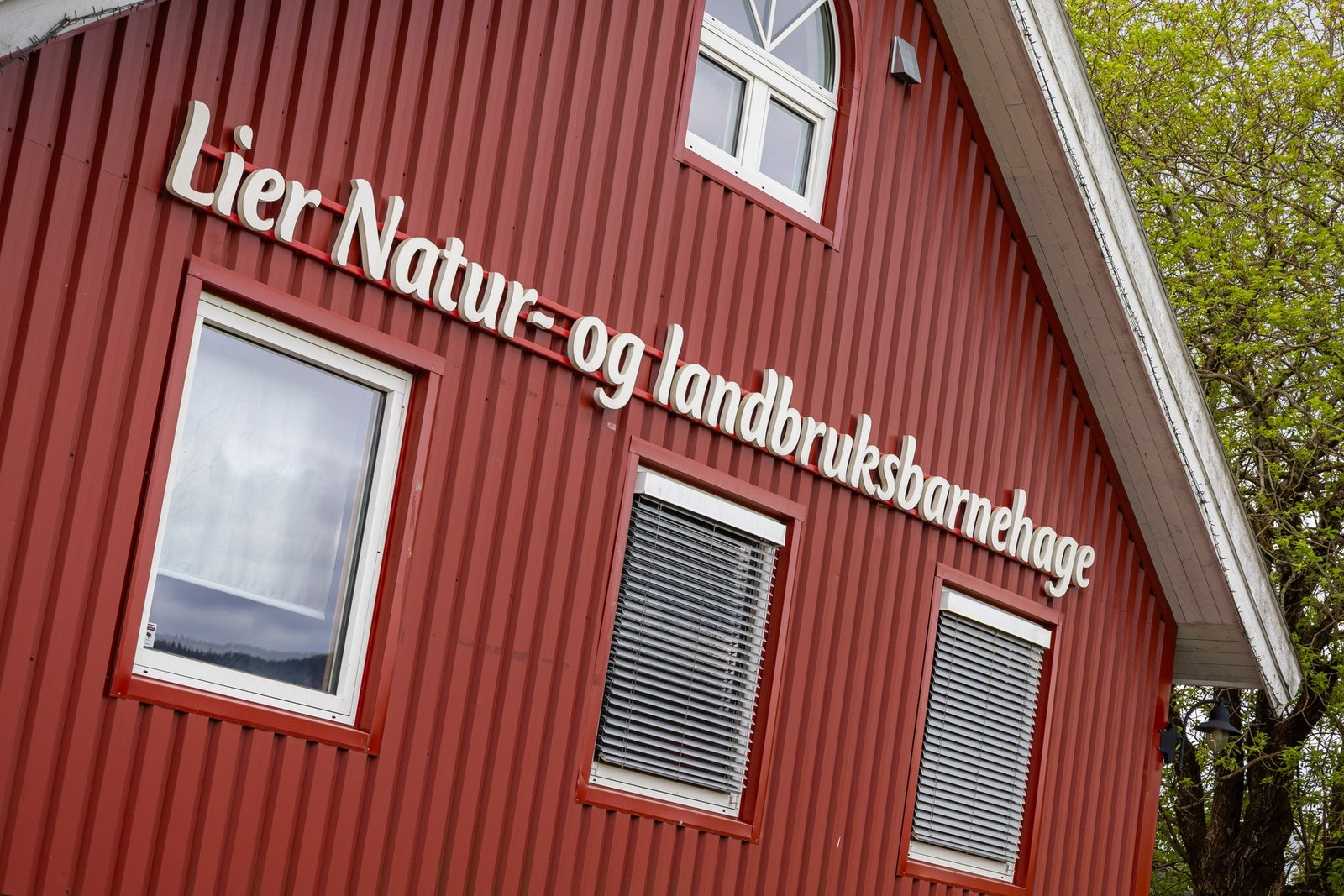 Barnehage som ligger 450 meter fra boligen. Galleribilde