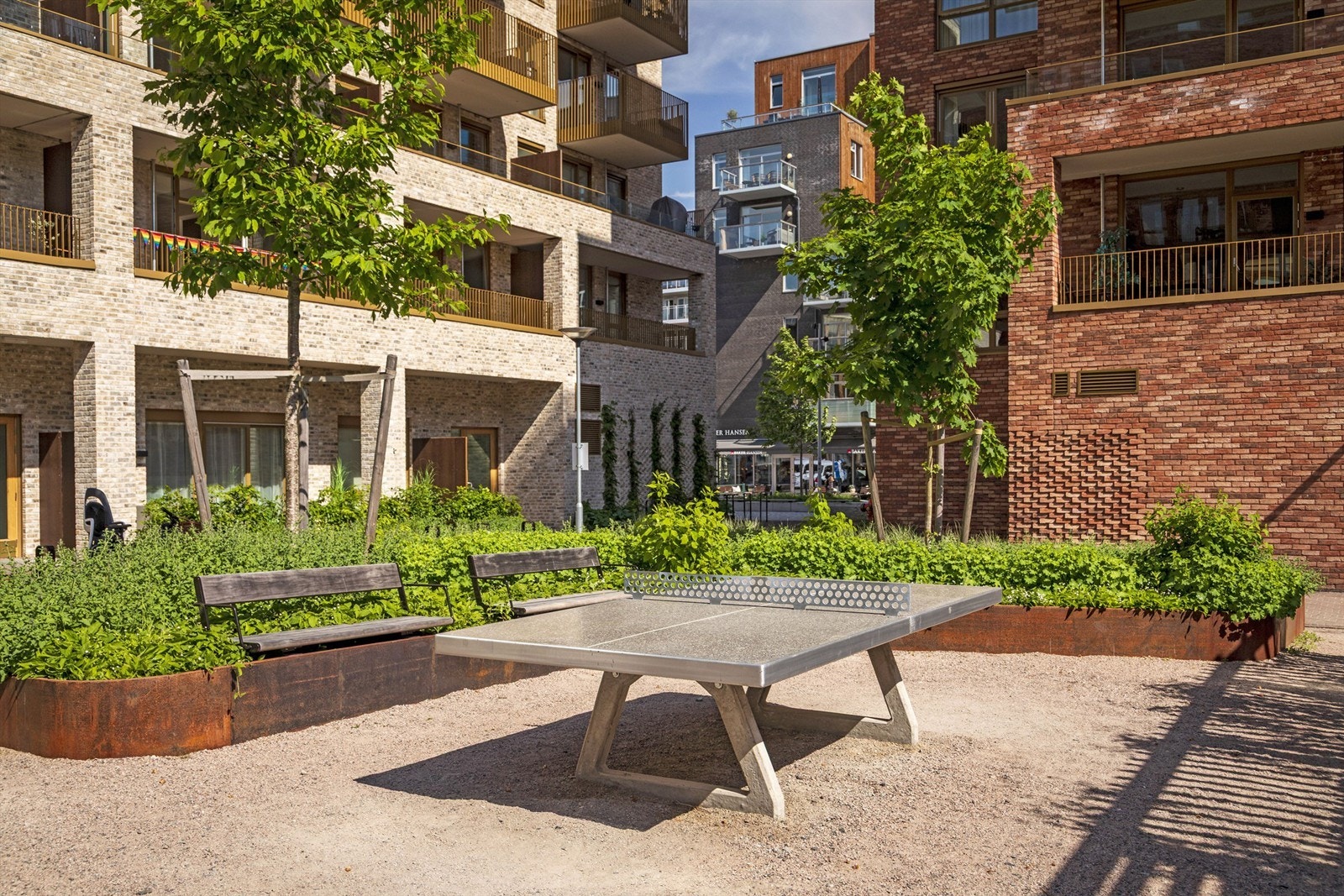 Slitesterk og robust bordtennisbord Galleribilde