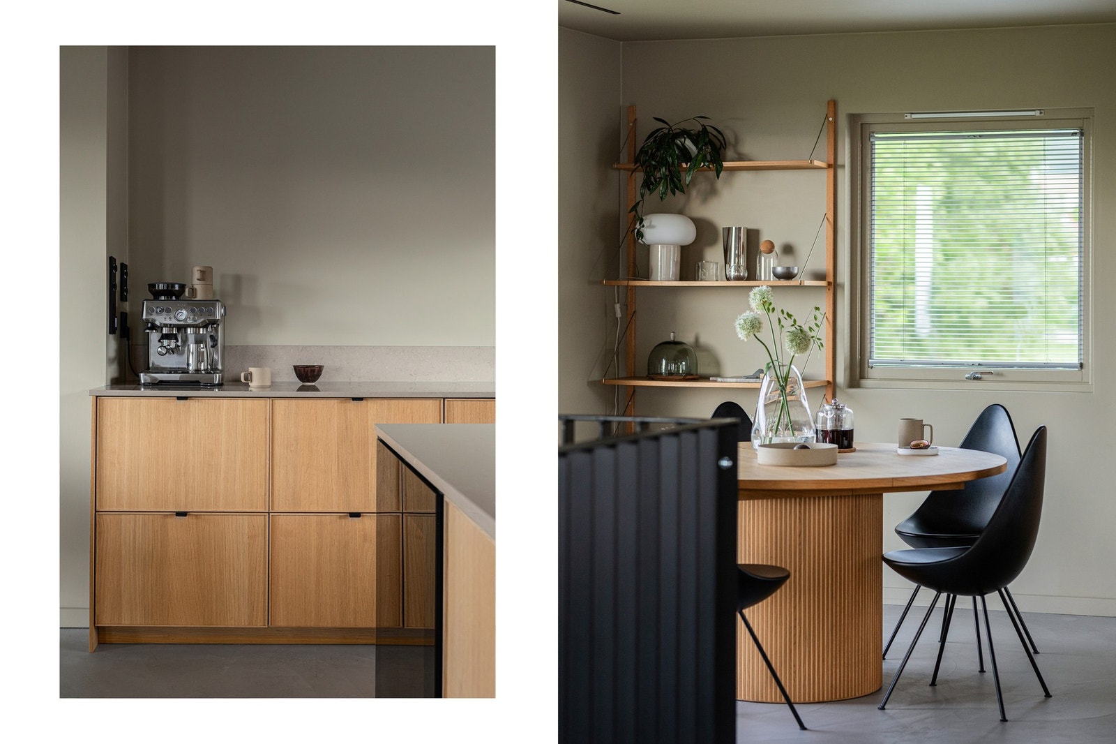 Villaen har en gjennomgående rød tråd når det kommer til interiør og fargevalg, her er alt gjennomtenkt ned til minste detalj. Galleribilde