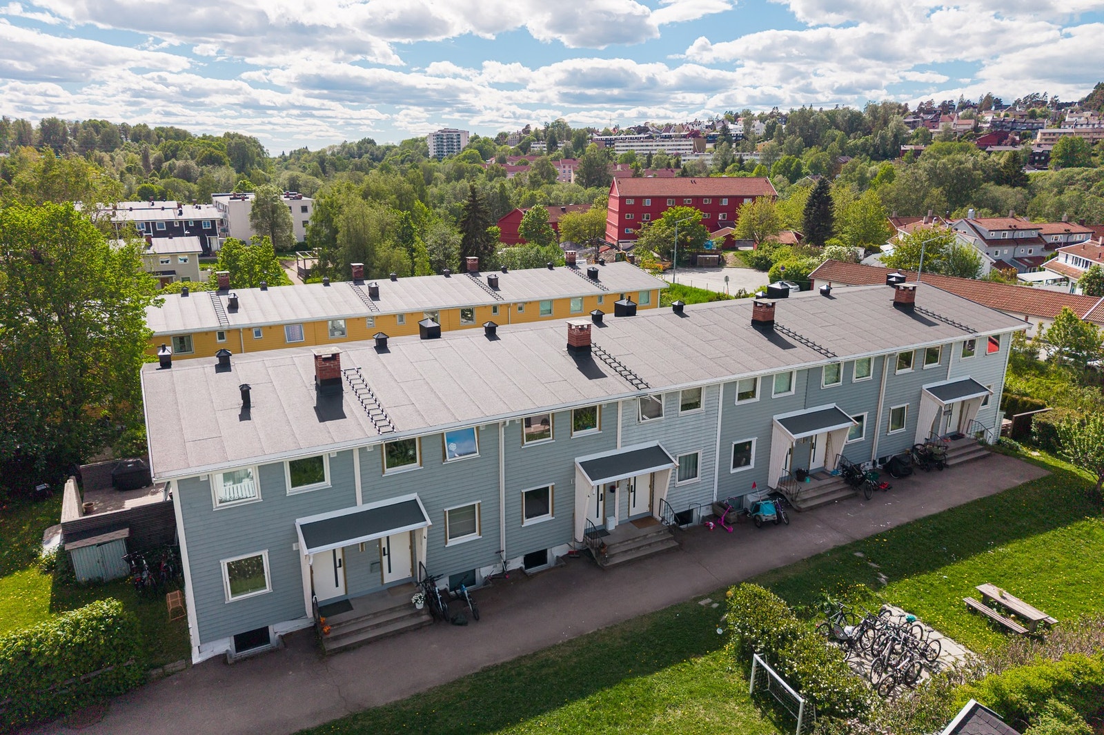 Dronebilde Galleribilde