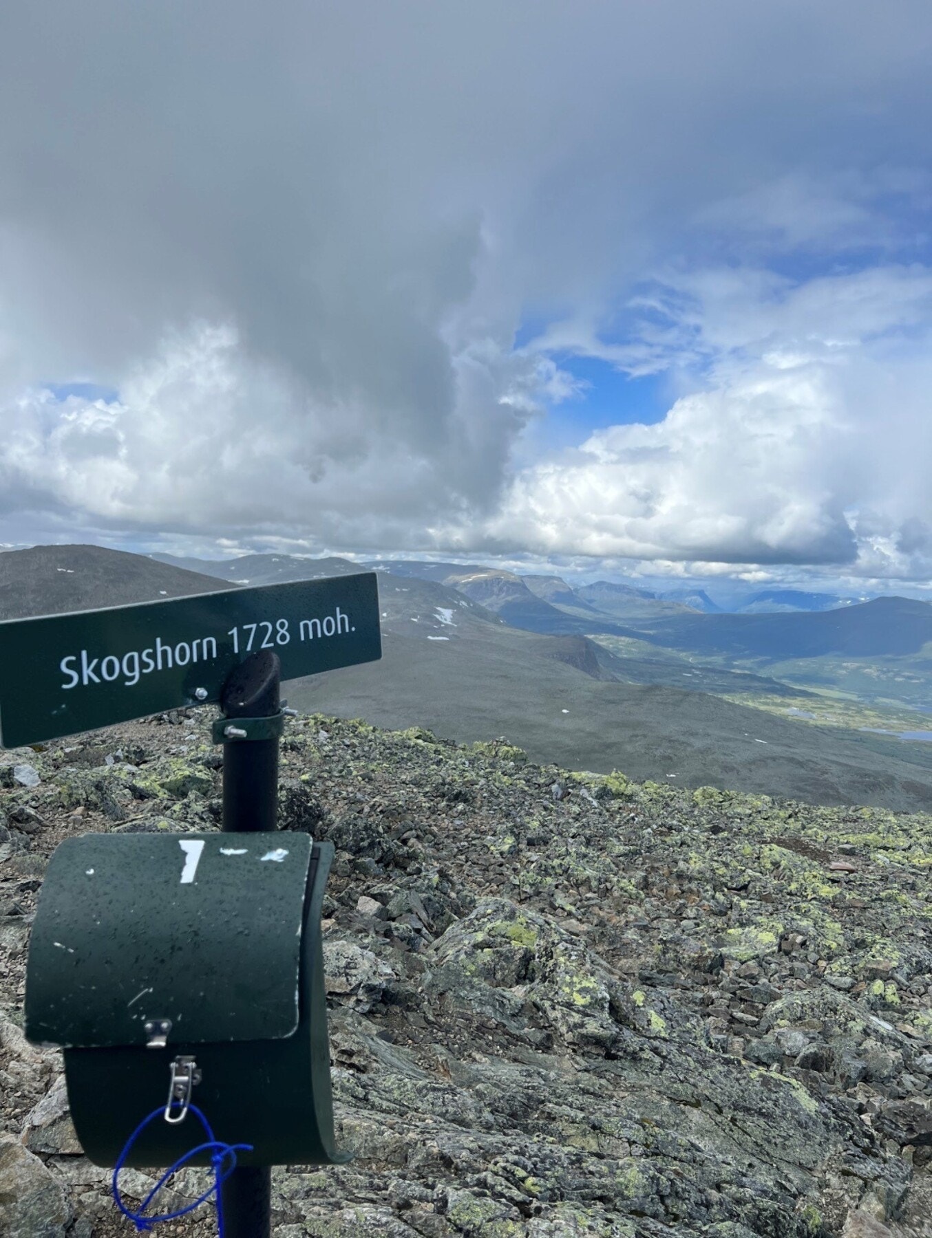 Skogshorn 1728 m.o.h. Bilde fra selgers arkiv. Galleribilde