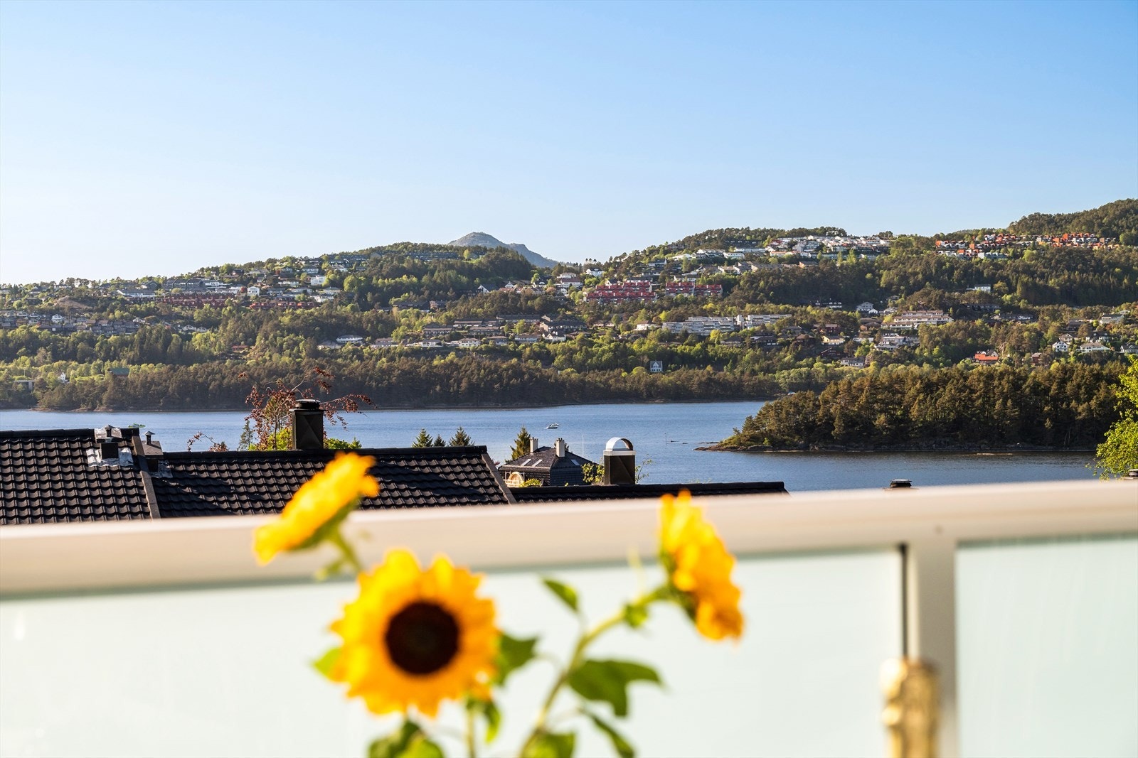 Herfra også fantastisk utsikt mot Nordåsvannet og fjell. Galleribilde