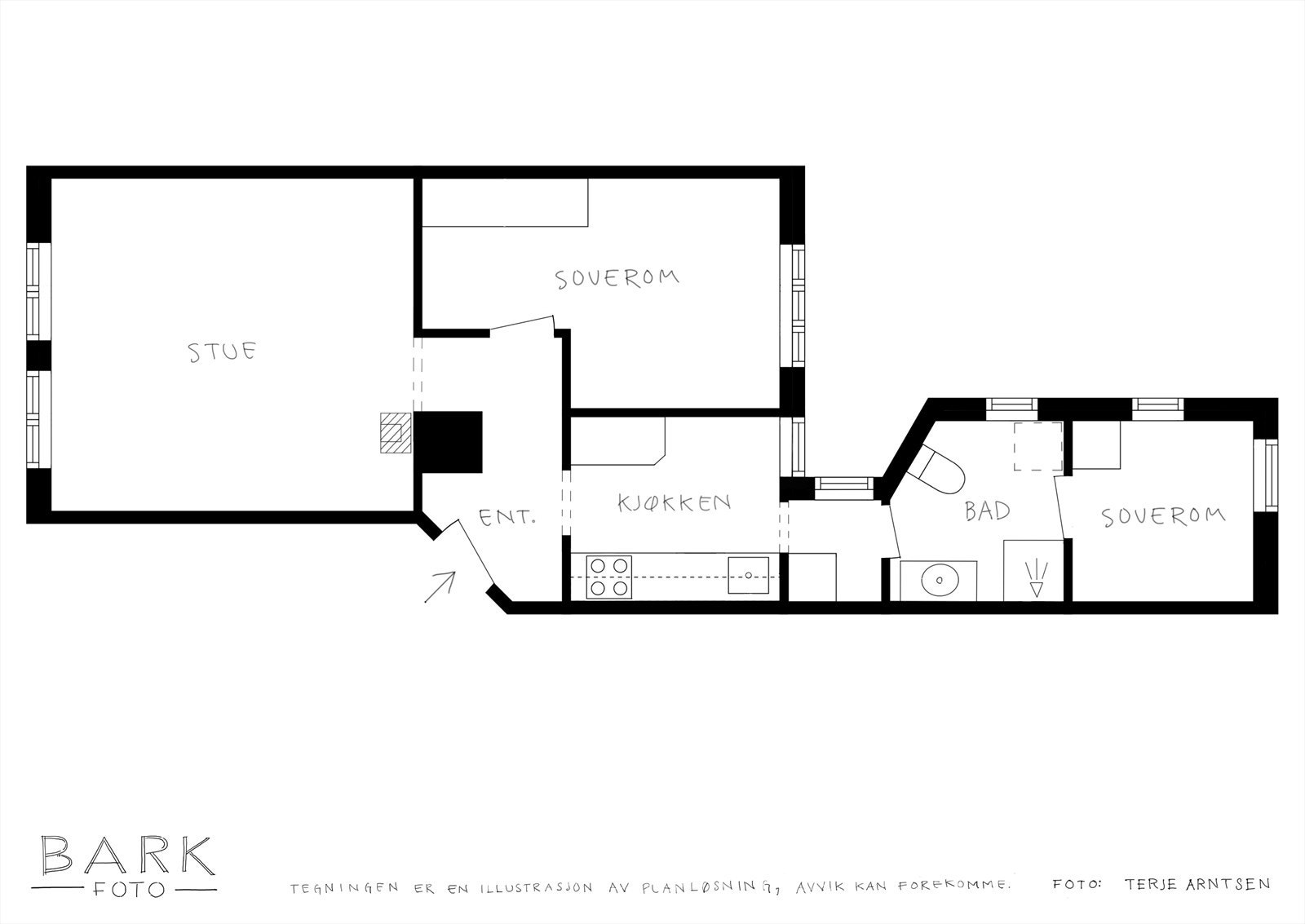 - Plantegning - Galleribilde