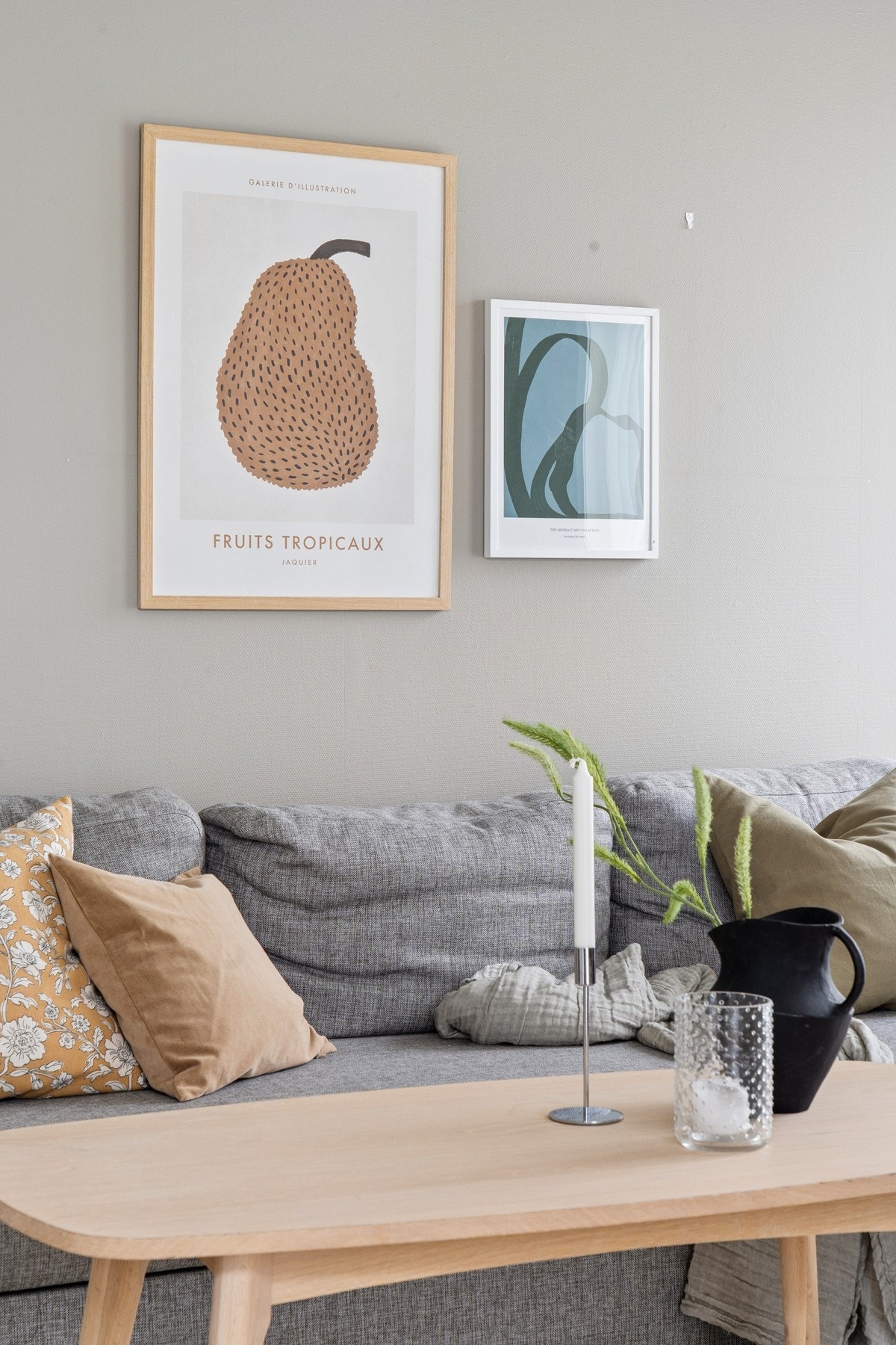 Vegger med malt strie gir et nøytralt og godt utgangspunkt for personlig stil. Galleribilde