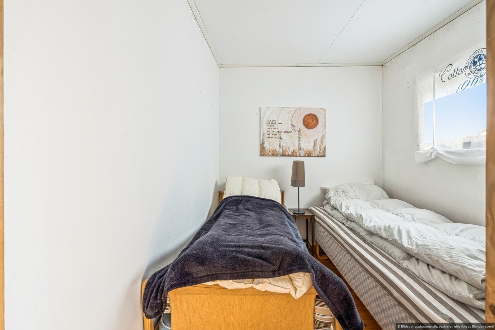 Soverom i hyttas hoveddel. Foto: EFKT Galleribilde