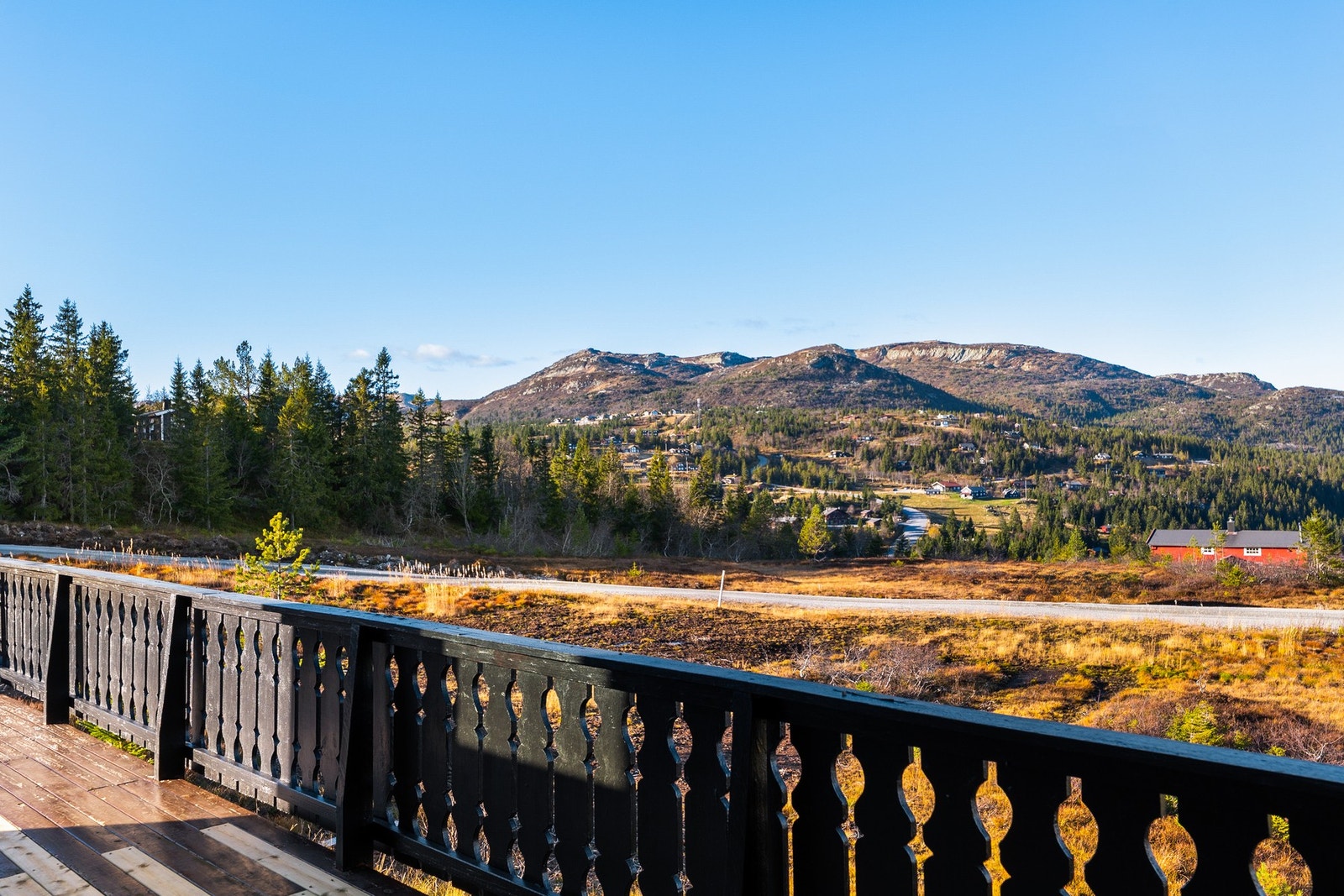 Fin utsikt over Lifjell Galleribilde