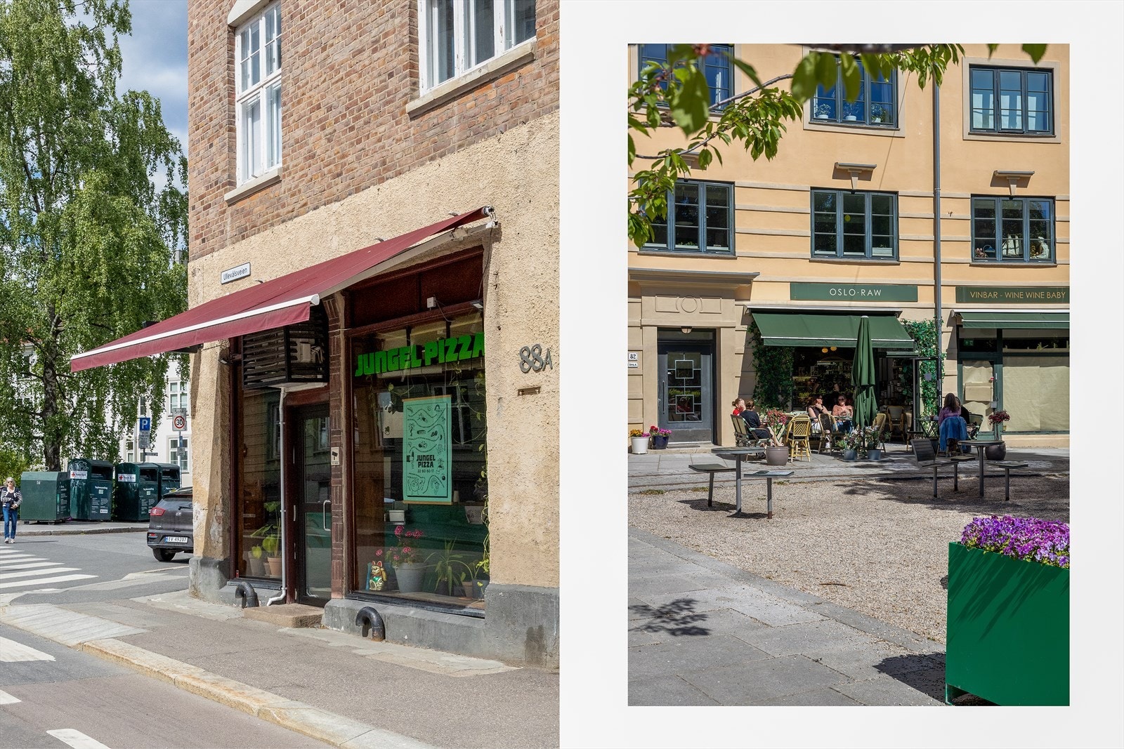 Nærområde: Jungel Pizza og Oslo Raw ligger i umiddelbar nærhet. Galleribilde