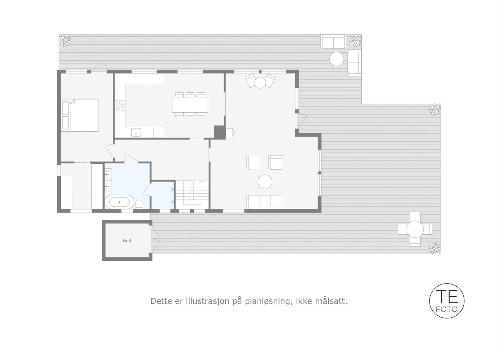 Plantegning | Hovedetasje Galleribilde