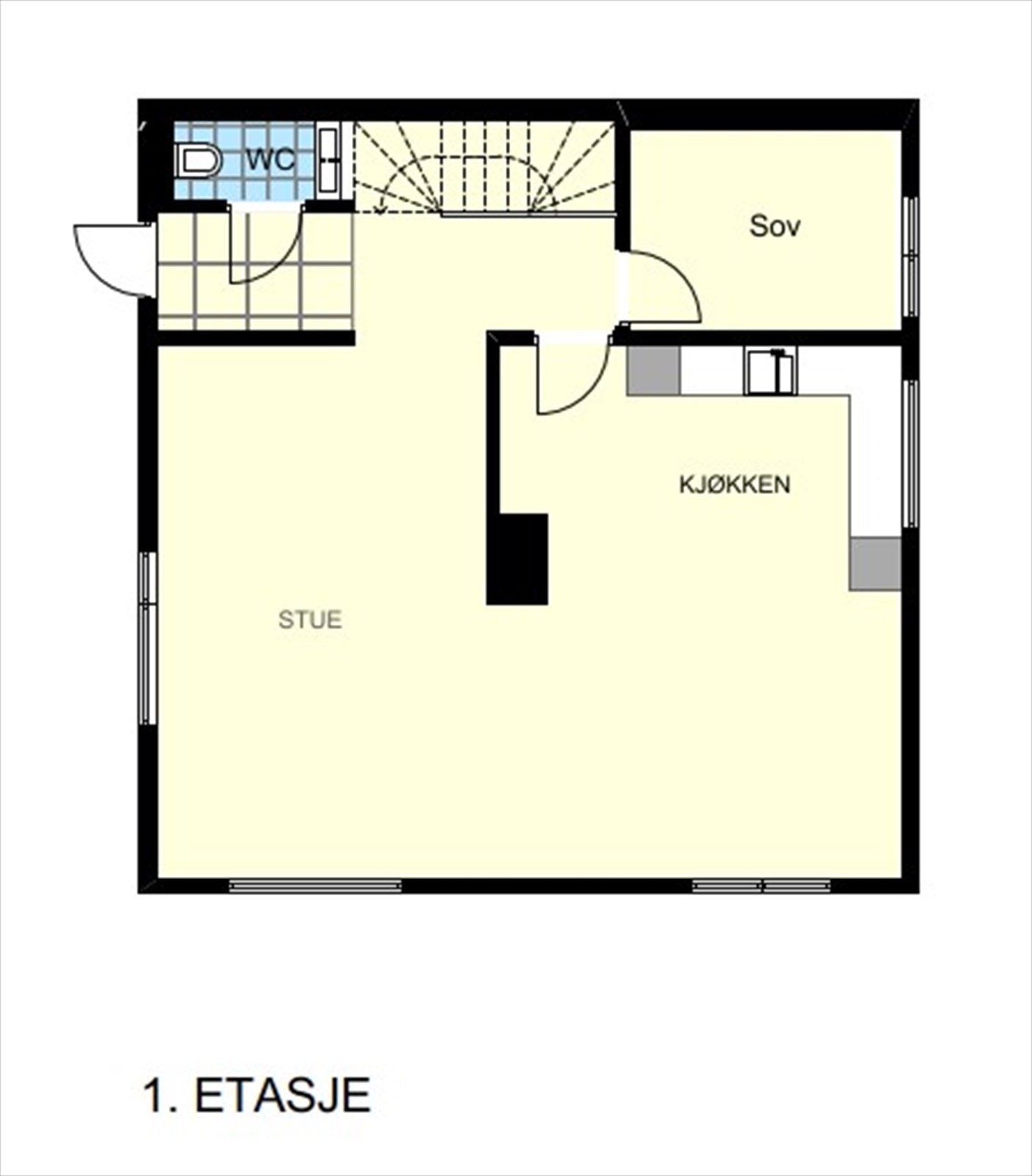 1. etasje Galleribilde