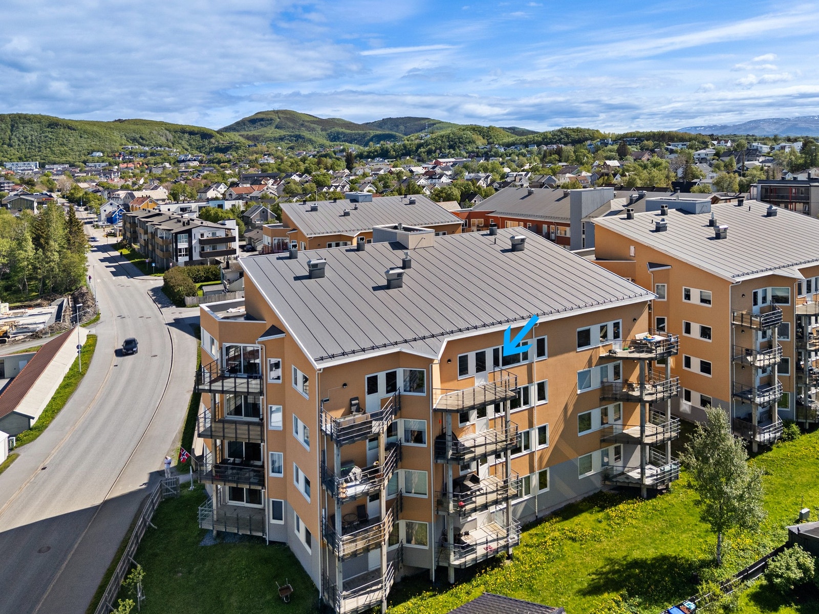 Eiendommen ligger i et populært og barnevennlig område. Galleribilde