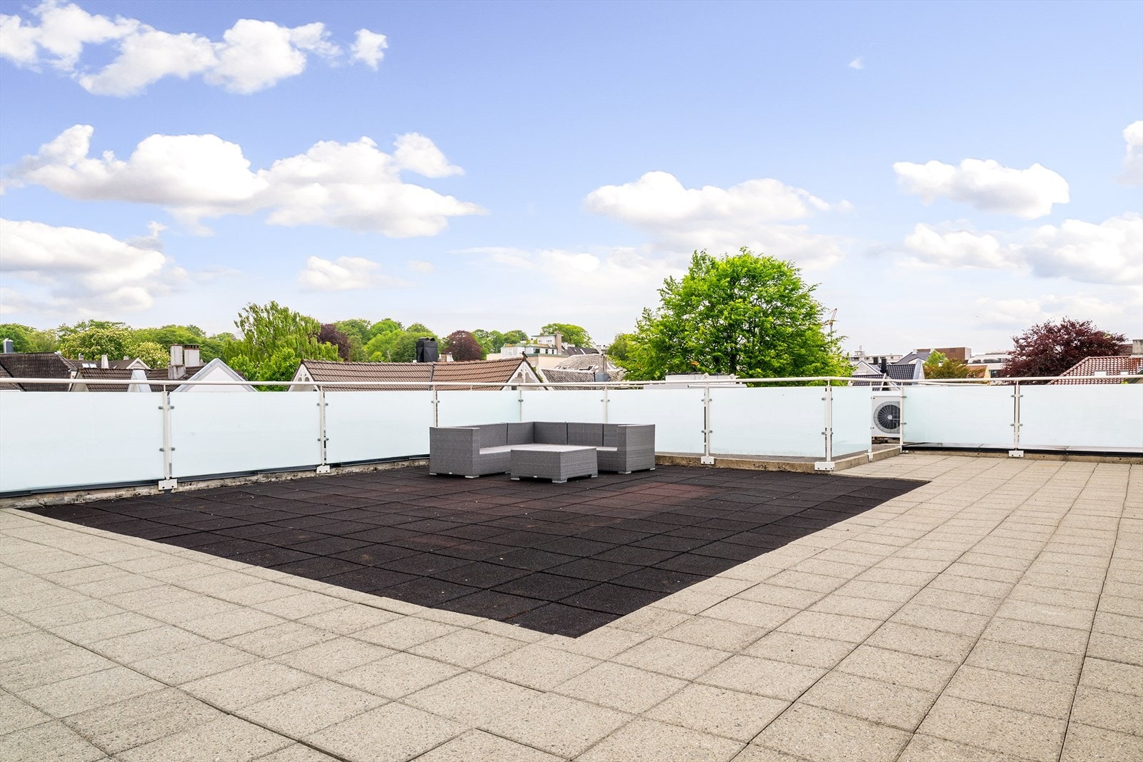 Felles takterrasse. Galleribilde