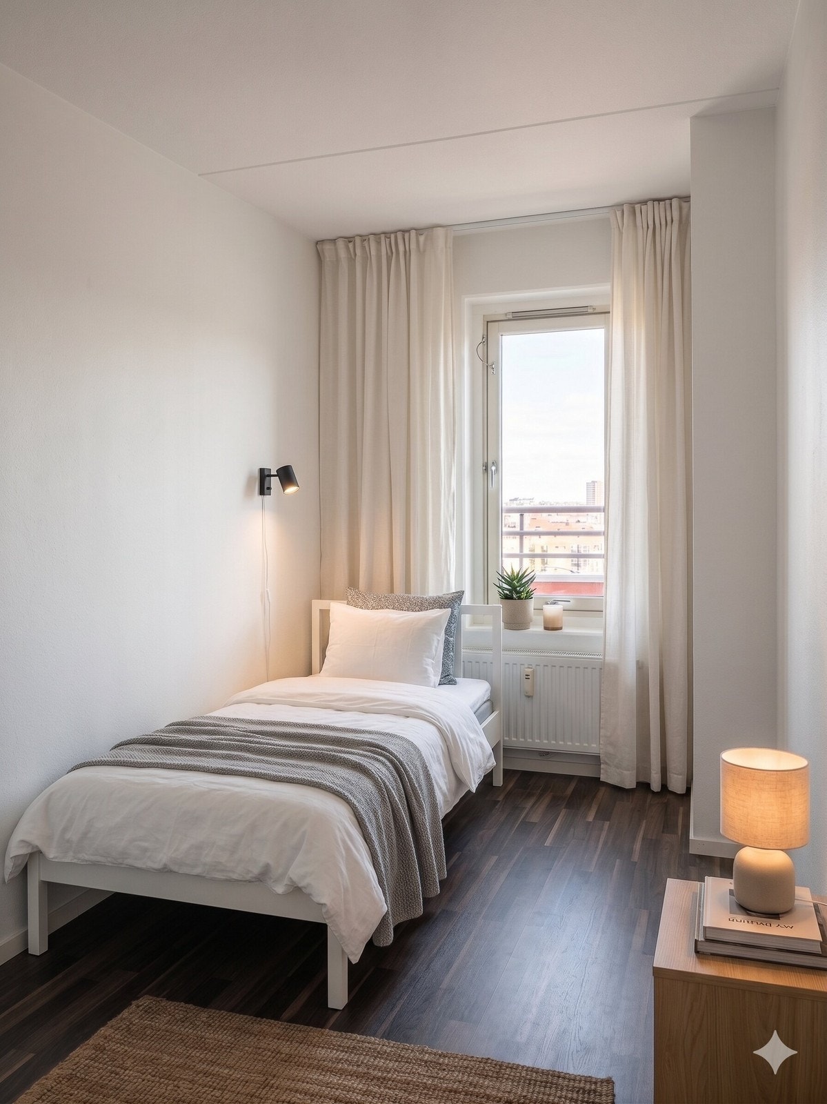Soverom 4 - bilde er digitalt redigert ved bruk av KI Galleribilde