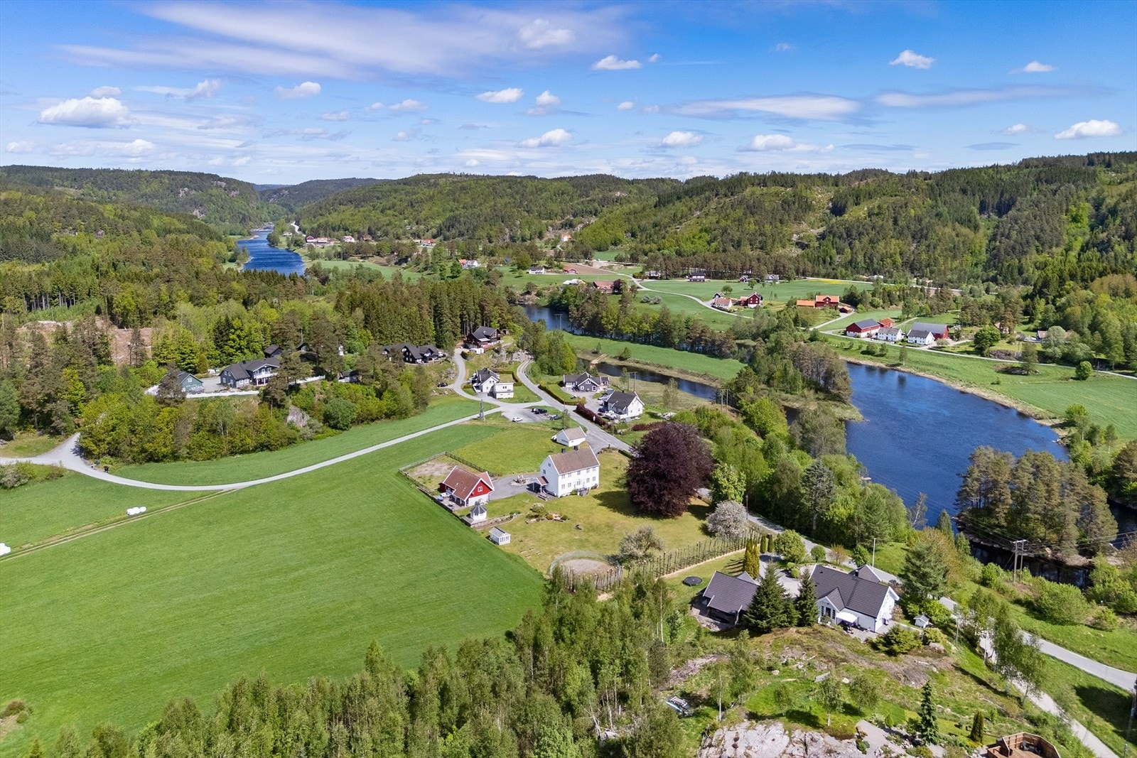 Dronefoto Galleribilde