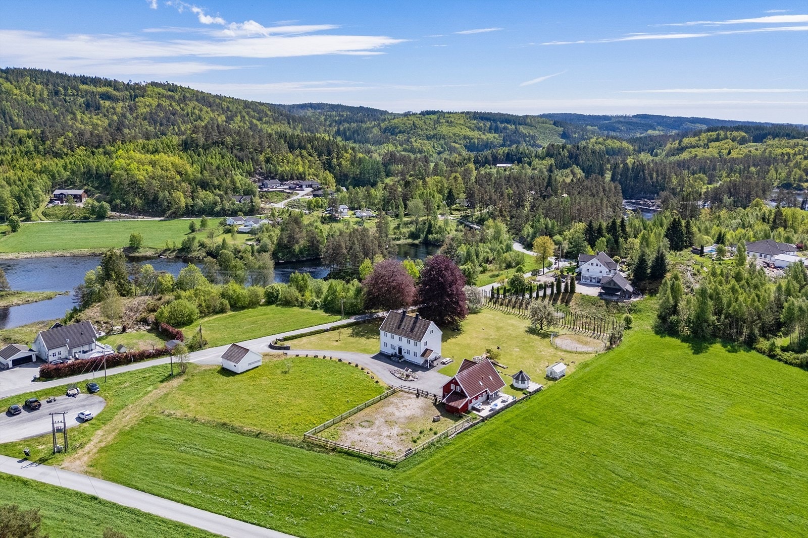 Dronefoto Galleribilde