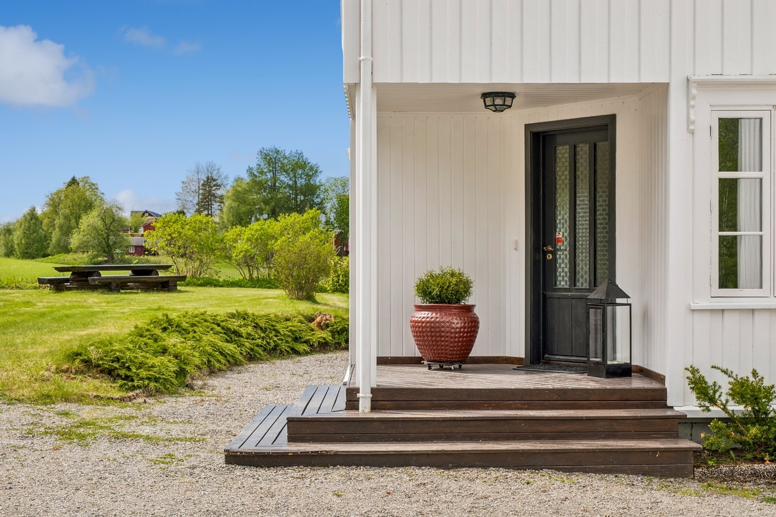 Trivelig inngangsparti. Galleribilde