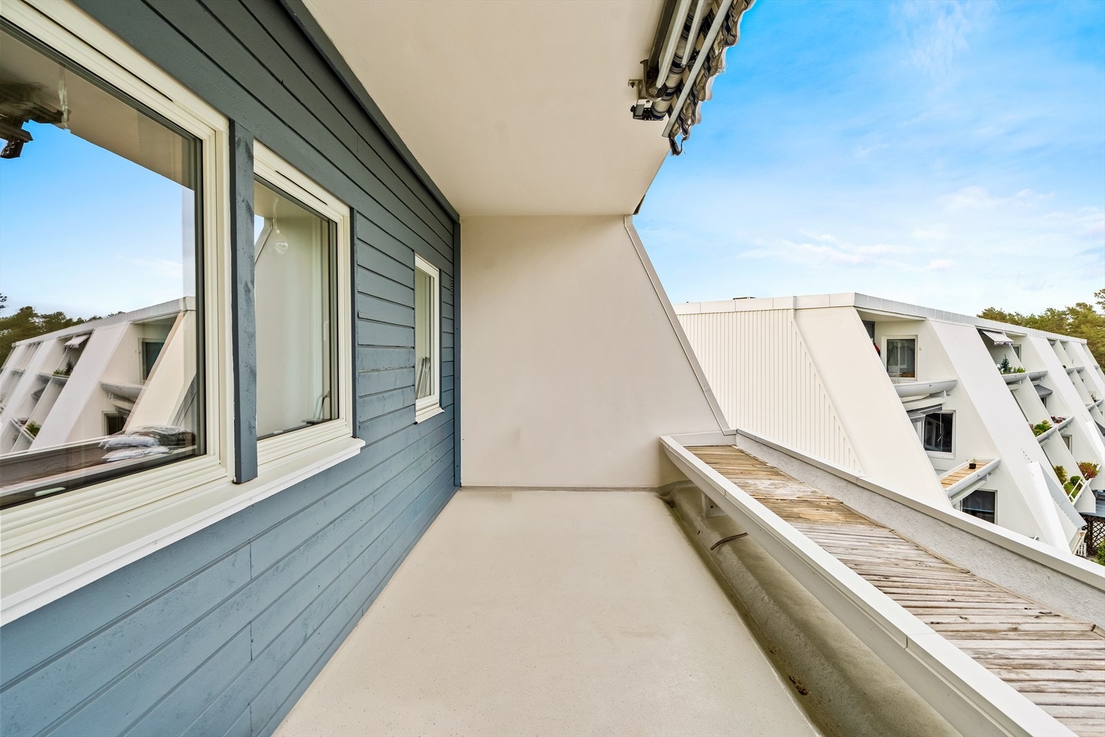 Også denne uteplassen er på 14 m² Galleribilde