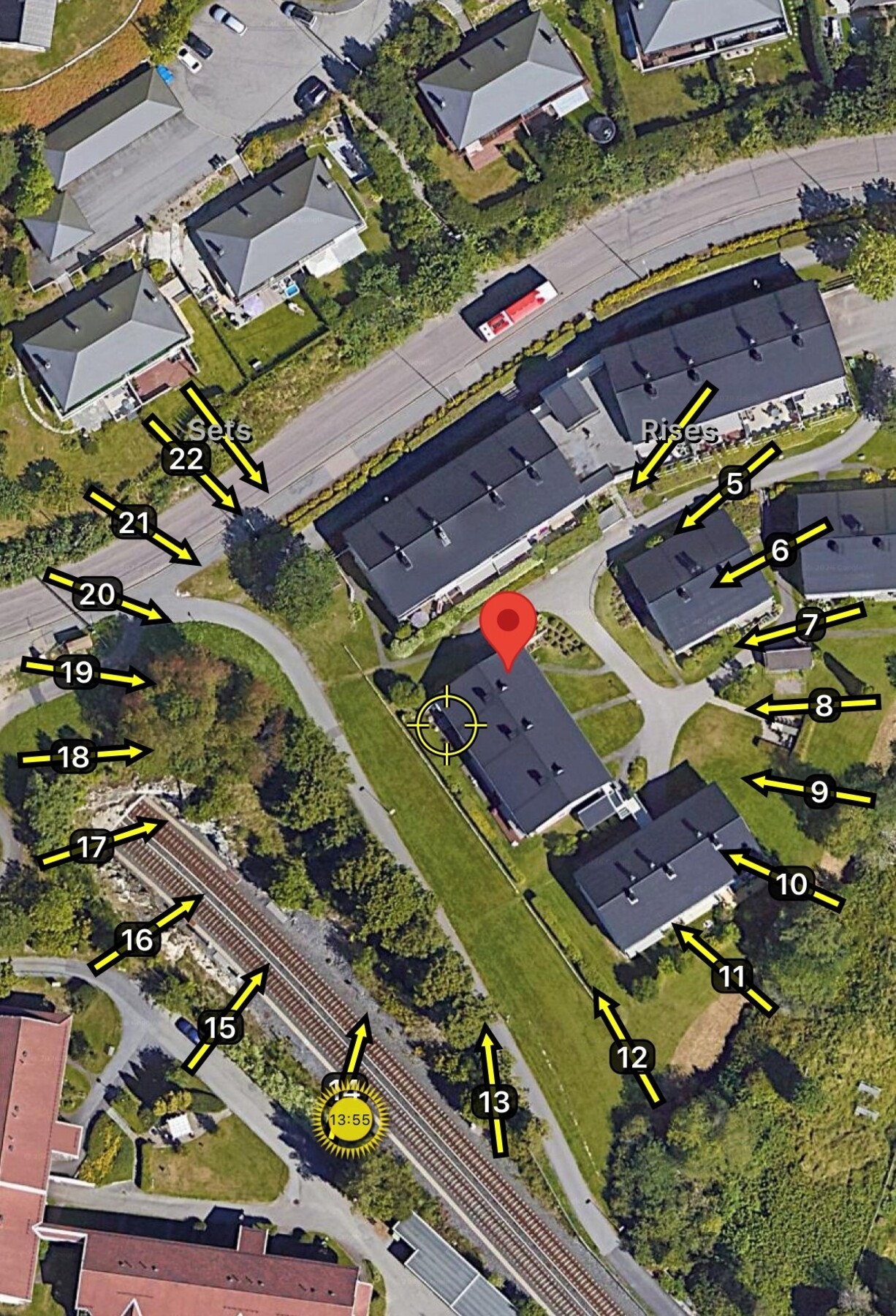 Fine solforhold på balkongen. Galleribilde