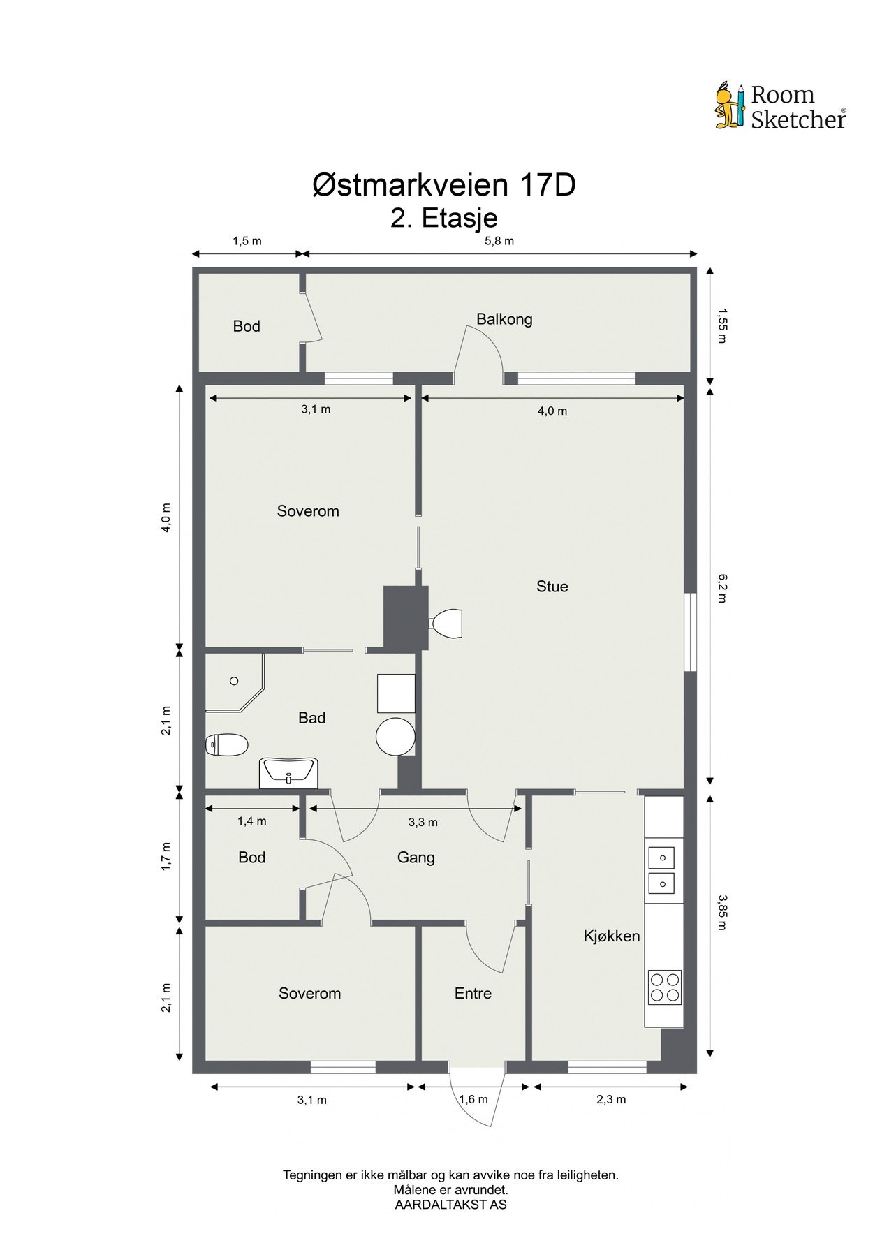 Planskisse. Galleribilde
