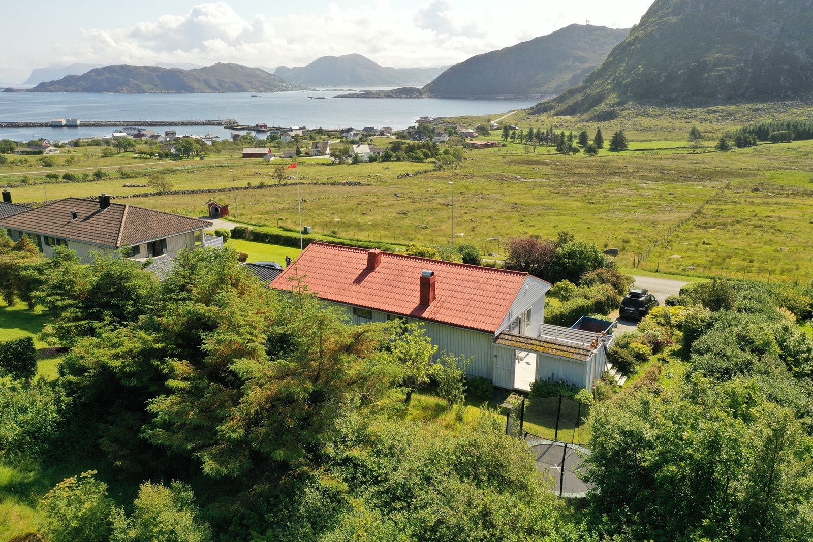 Dronefoto; Privat Galleribilde