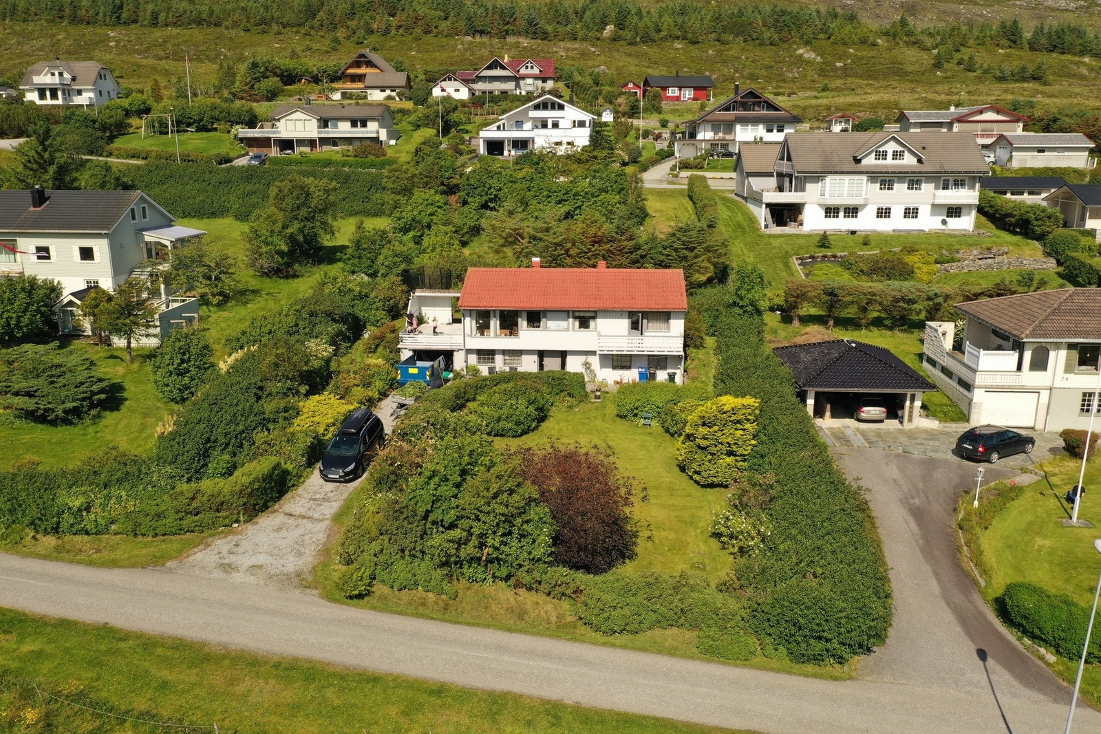 Dronefoto; Privat Galleribilde