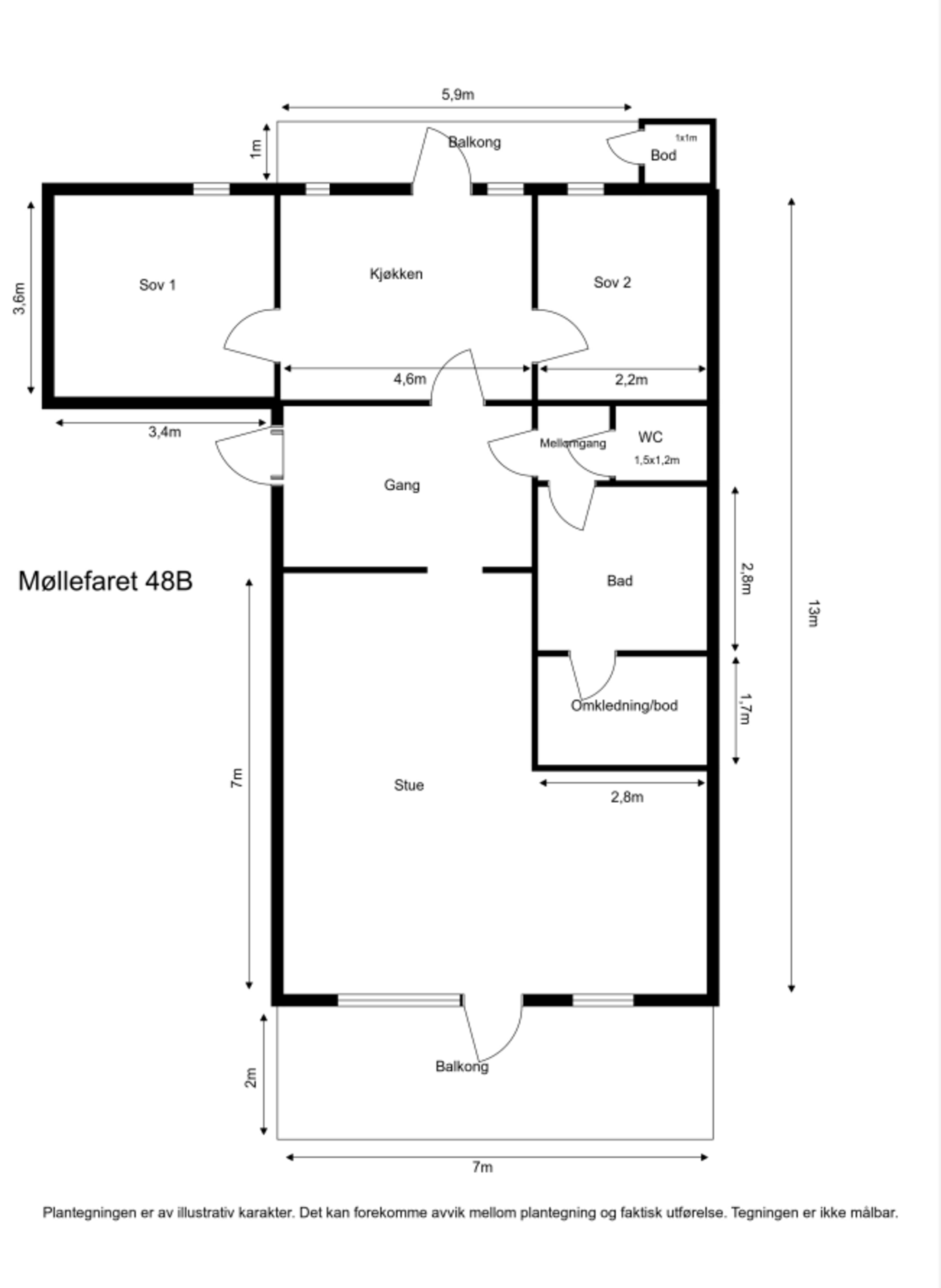 Plantegning. Galleribilde