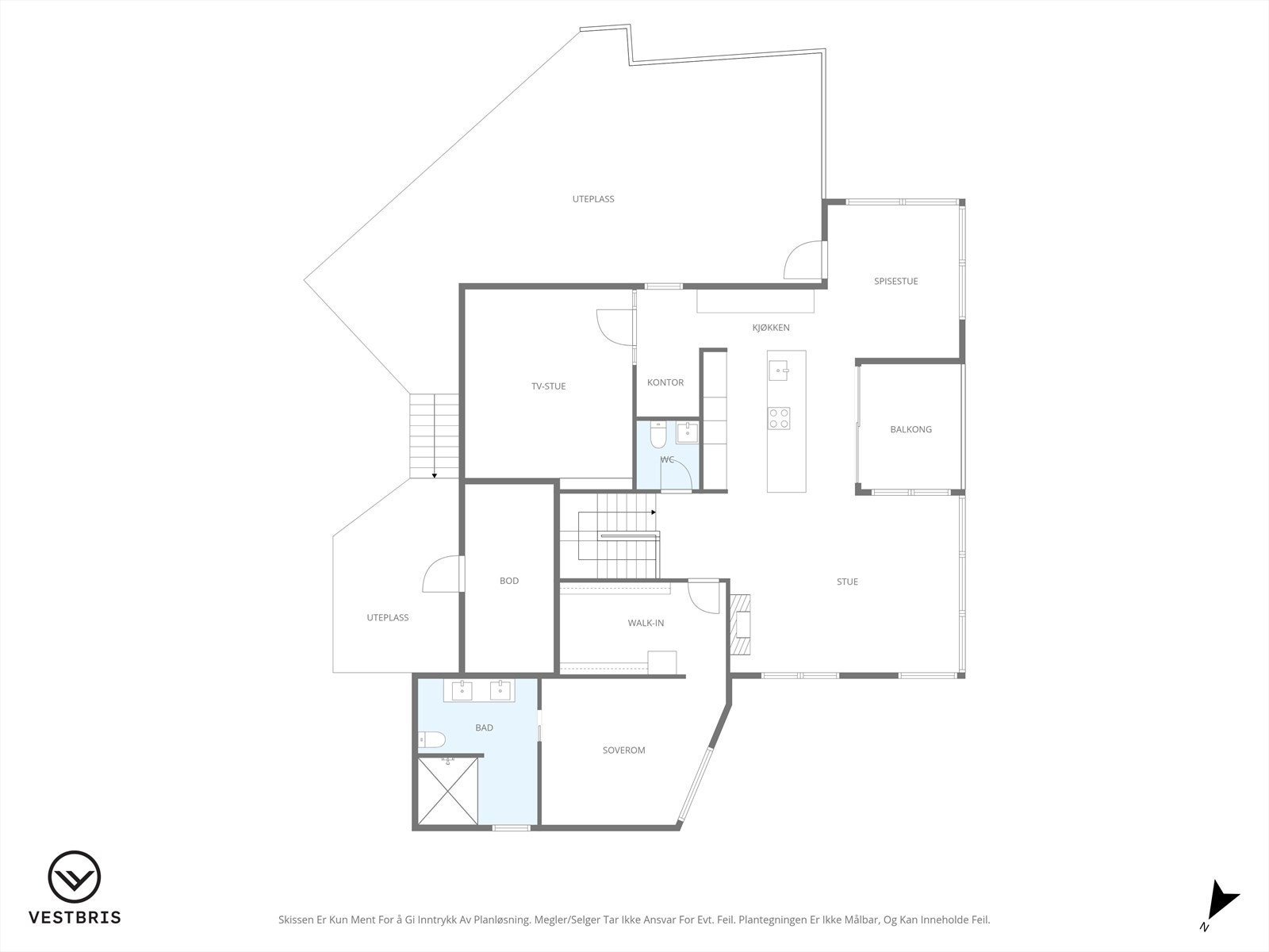 Plantegning | 2.etasje Galleribilde