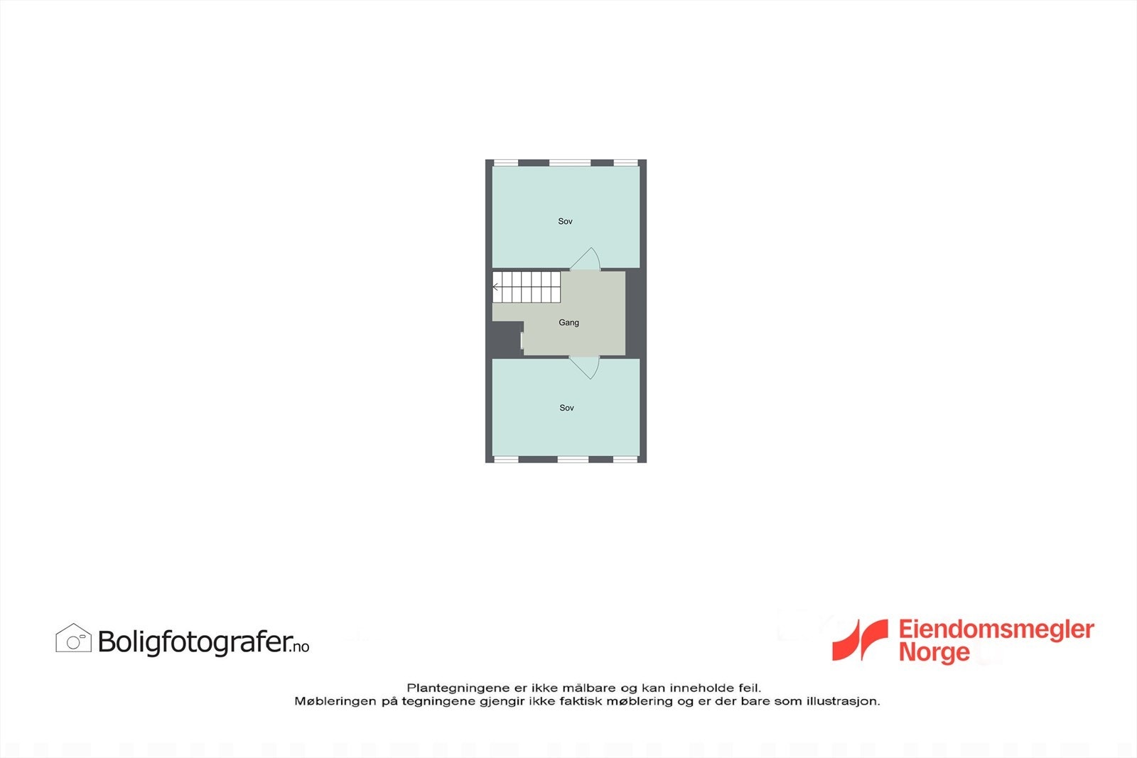 Plantegning 2 etg. Galleribilde