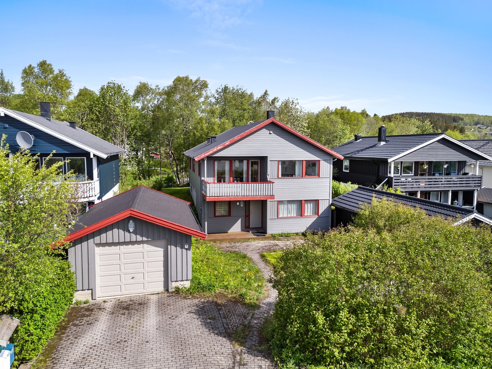 Velkommen til Moltebærveien 13! Foto: LEEL Media Galleribilde