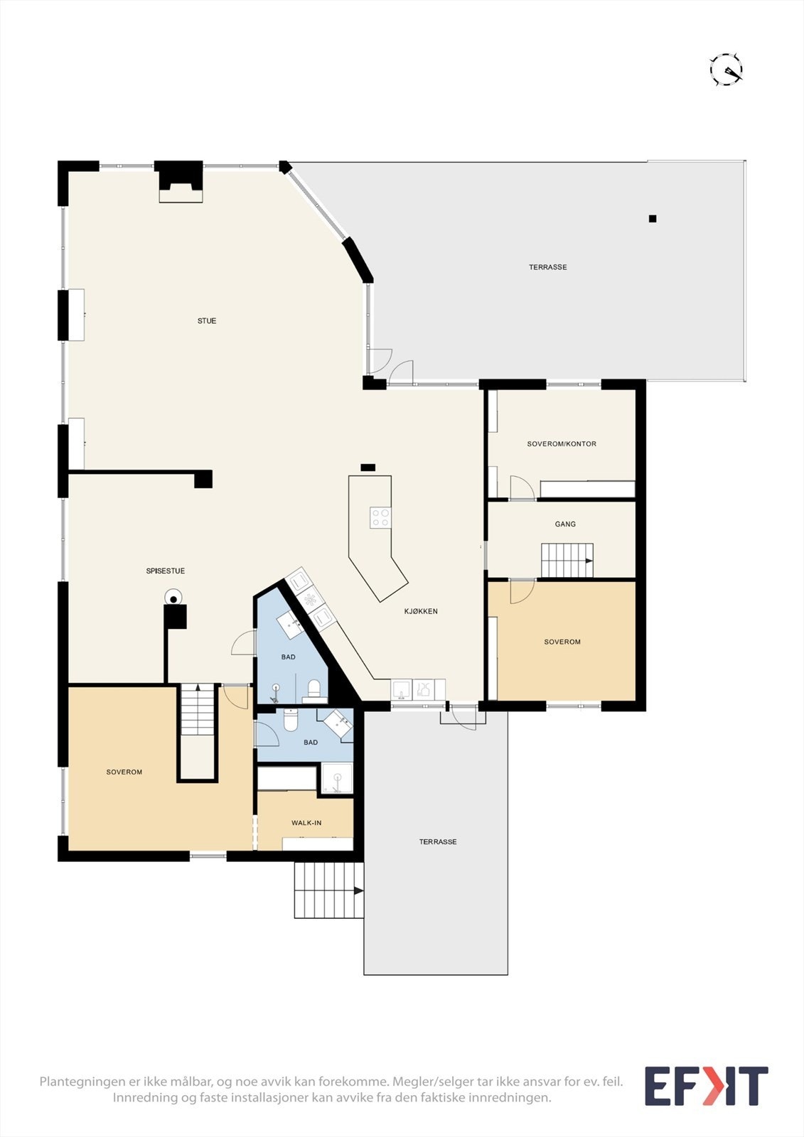 Plantegning 2. etg. Galleribilde