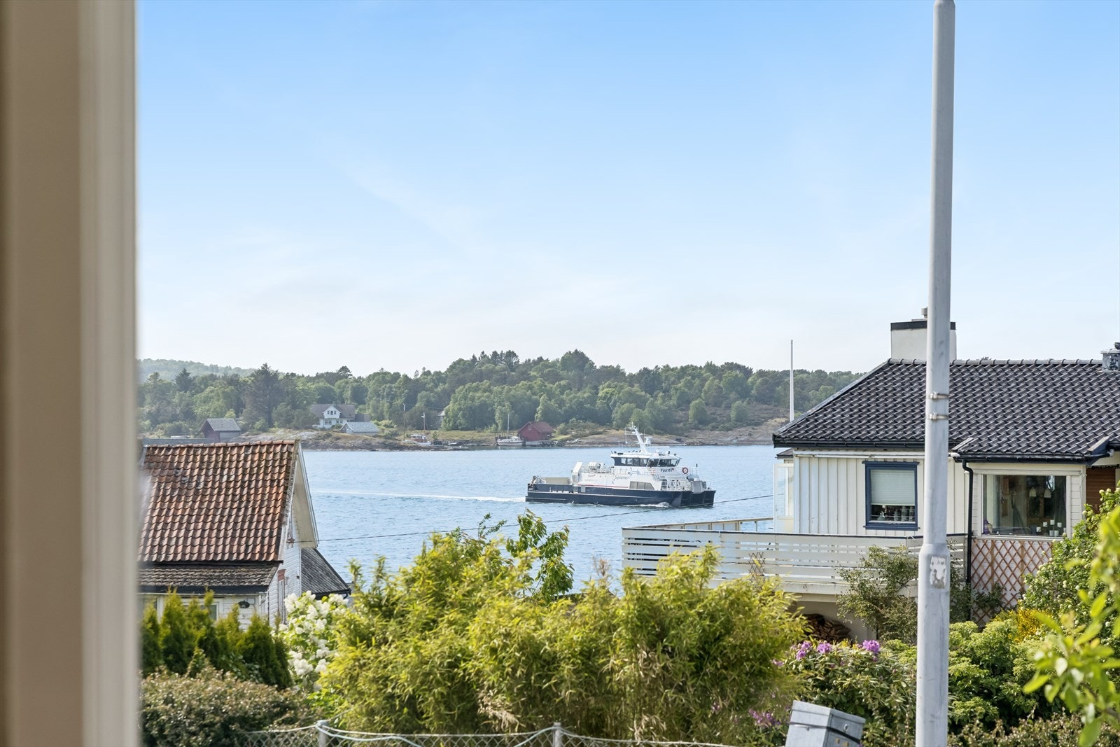Utsikt fra bolig. Galleribilde