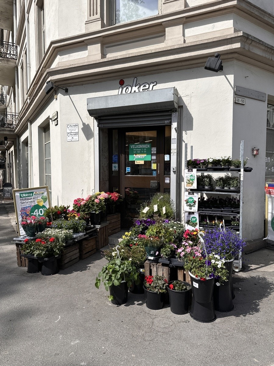 Joker- over gaten Galleribilde