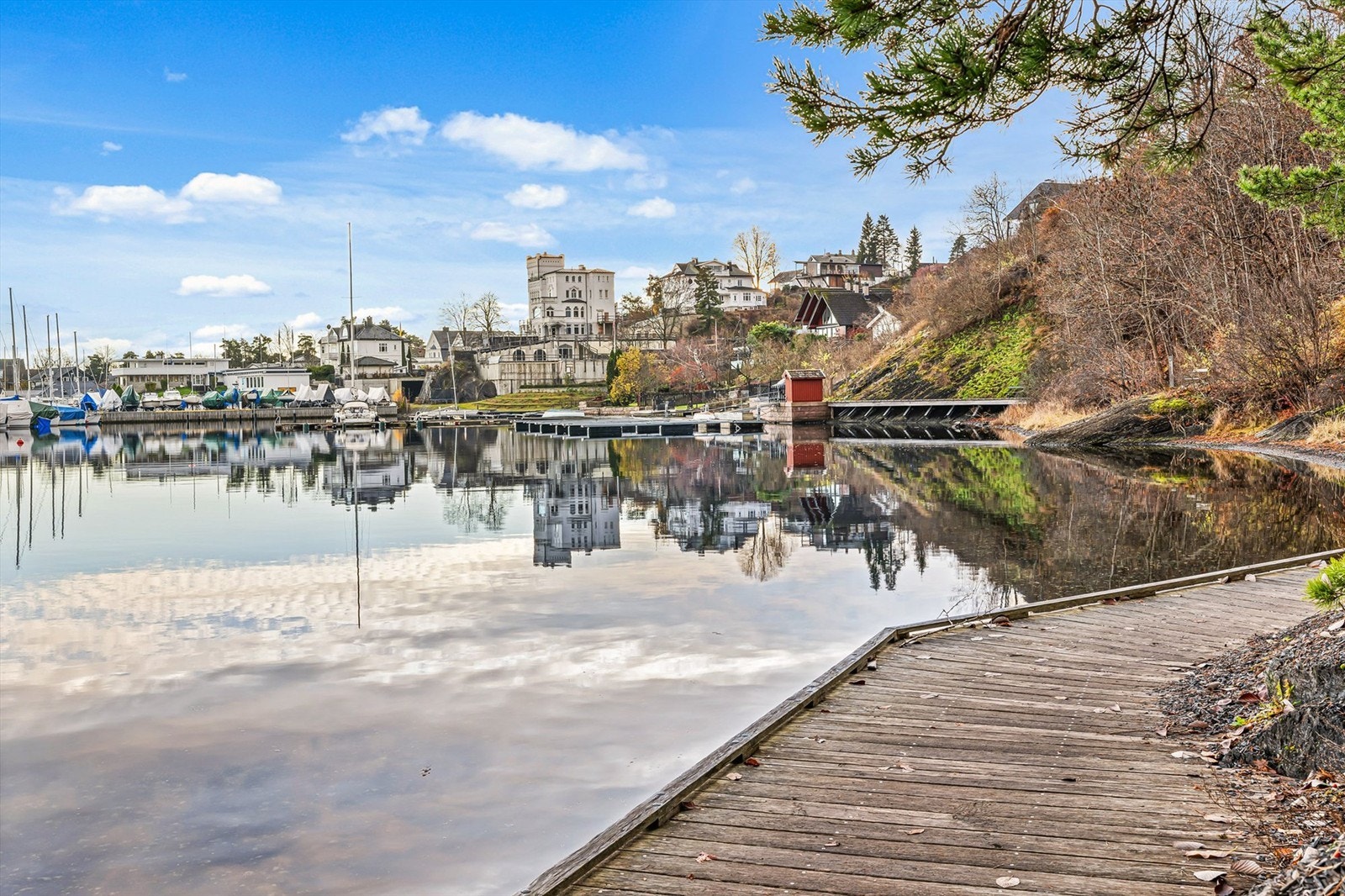 Det er heller ikke lange turen til frognerkilen med idylliske turområder langs vannkanten. Galleribilde