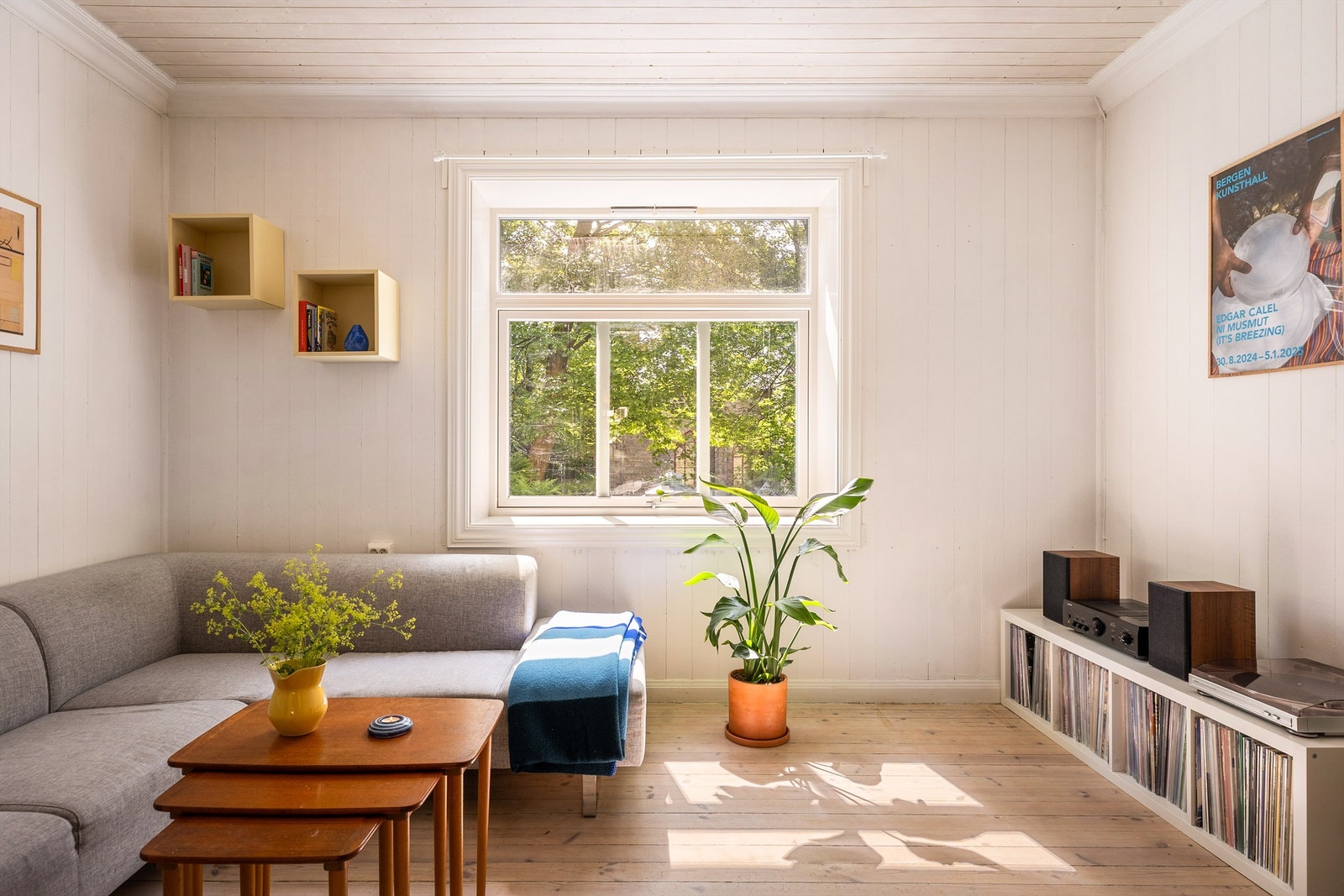 Velkommen til denne sjarmerende leiligheten i Kirkegaten 1B, i Sandviken!
Foto: Didrik Høeg Galleribilde