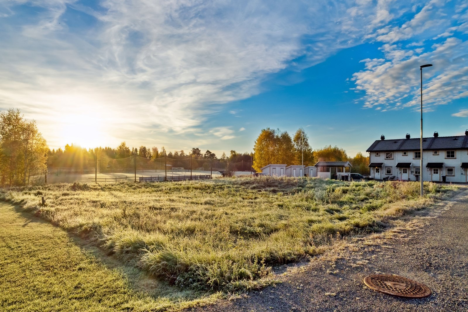 Tomteområdet. Galleribilde