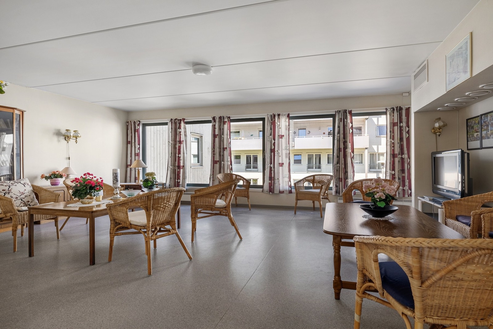Felles rom til bruk for beboerne. Galleribilde