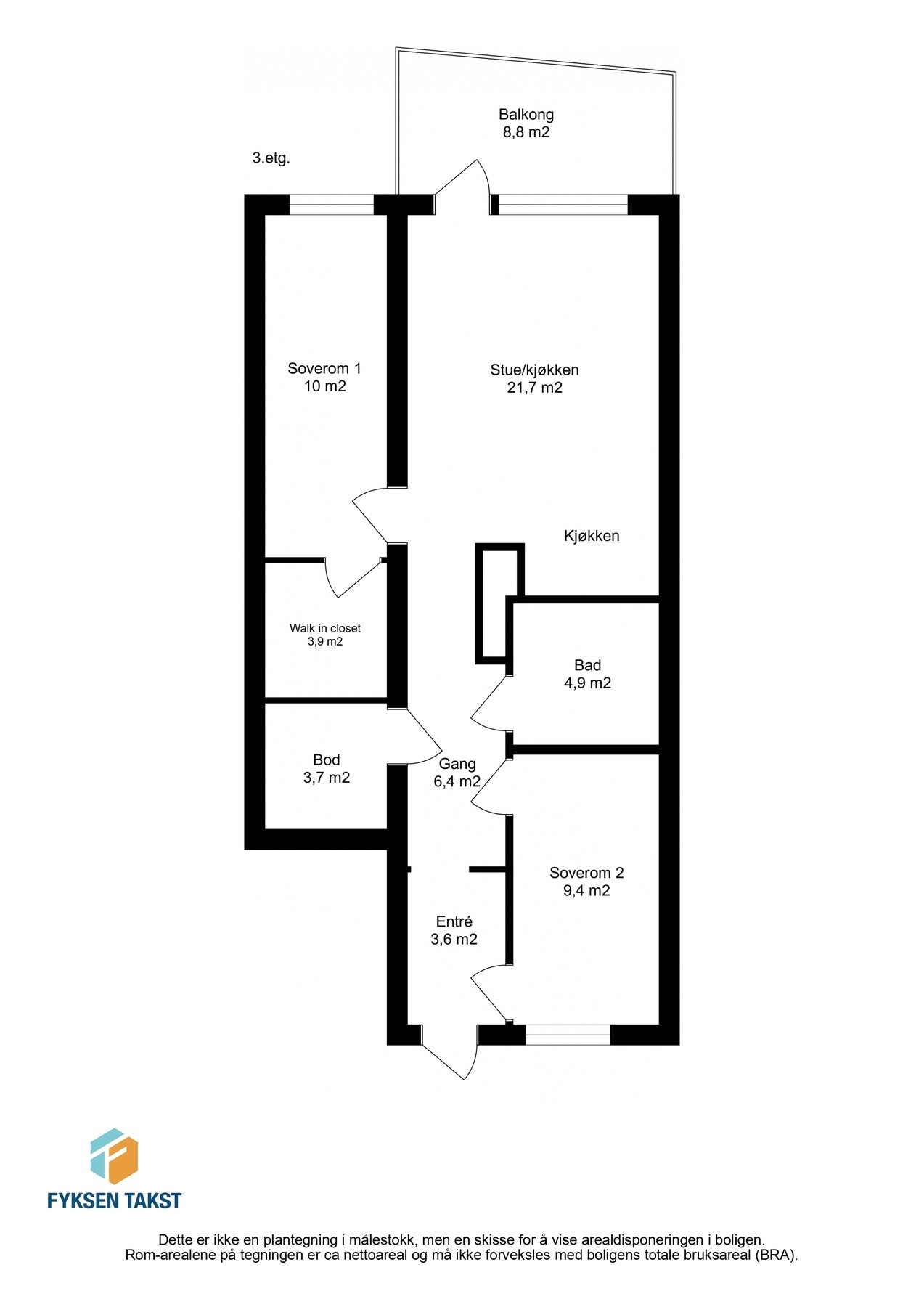Planskisse. Galleribilde