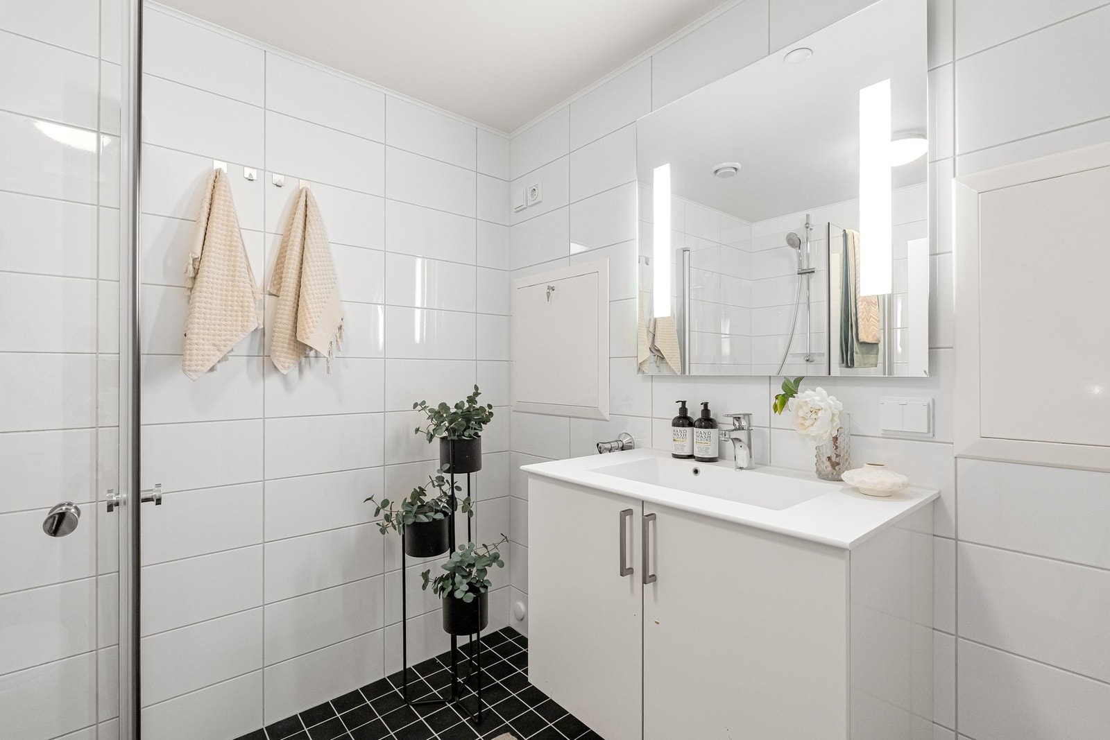 Badet er fra byggeår og er vurdert til TG1 av takstmann. Galleribilde
