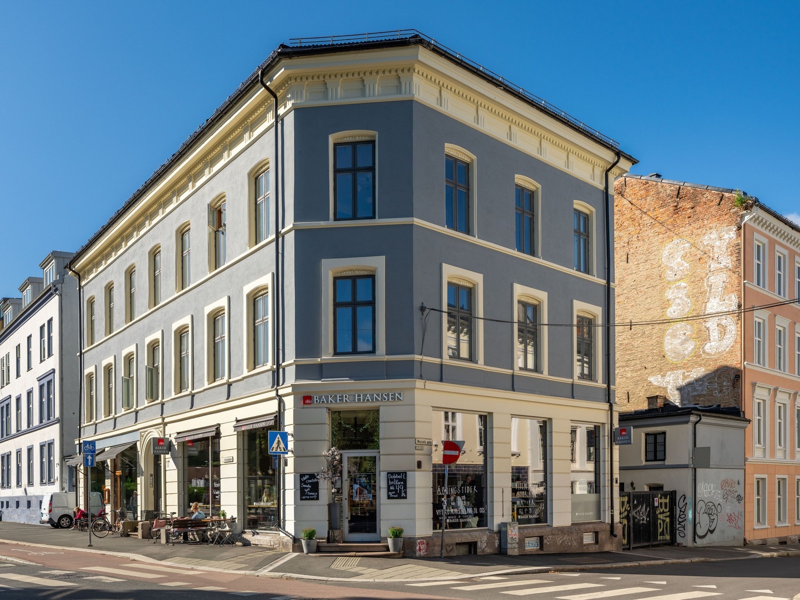 Baker Hansen finner du også rett rundt hjørnet. Galleribilde