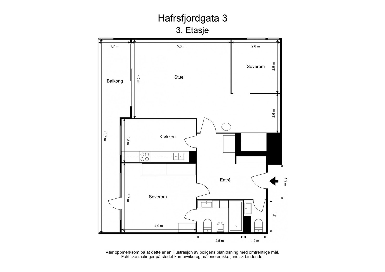 Leiligheten disponerer to boder i kjeller samt kjølig matbod Galleribilde
