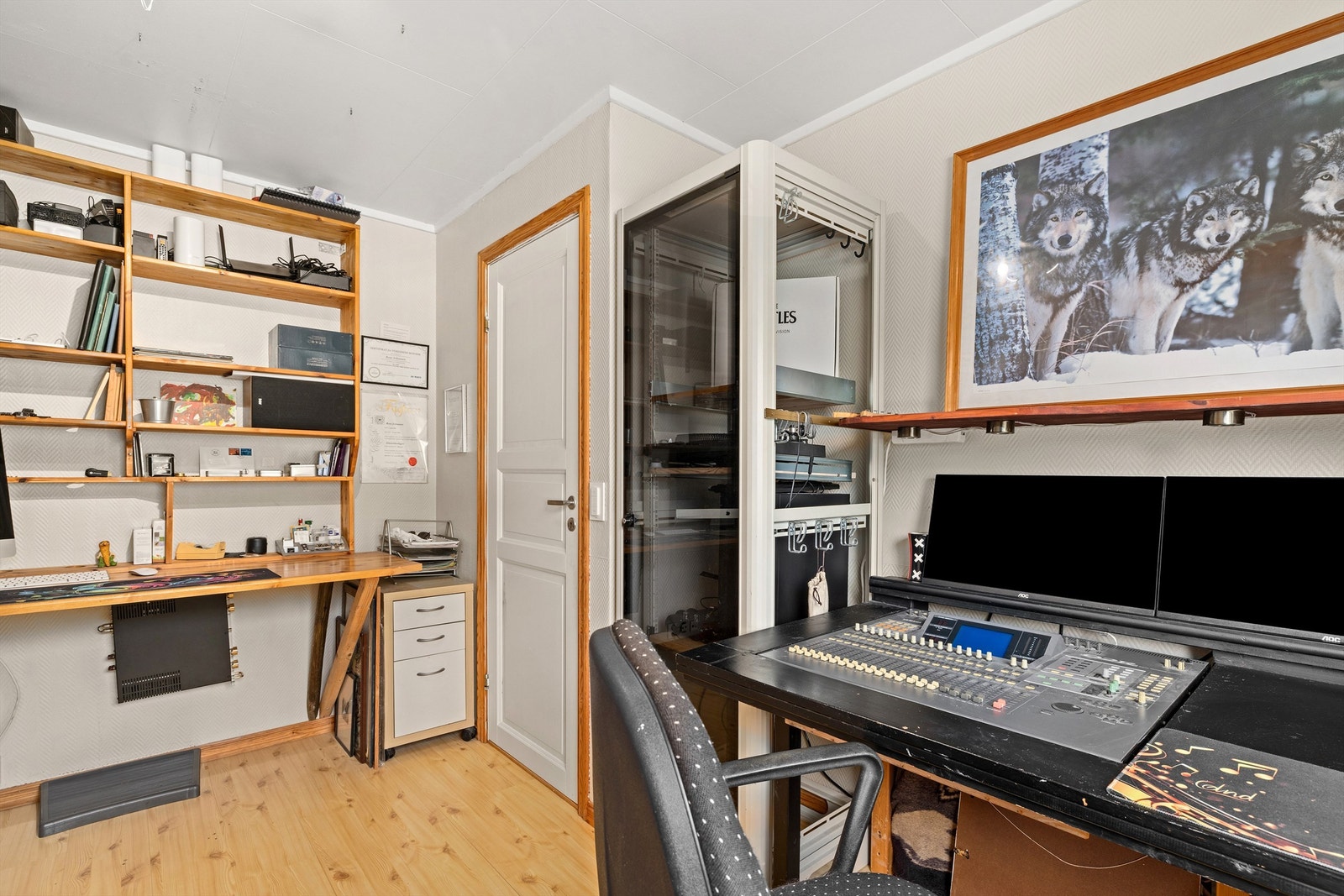 Soverom eller kontor Galleribilde
