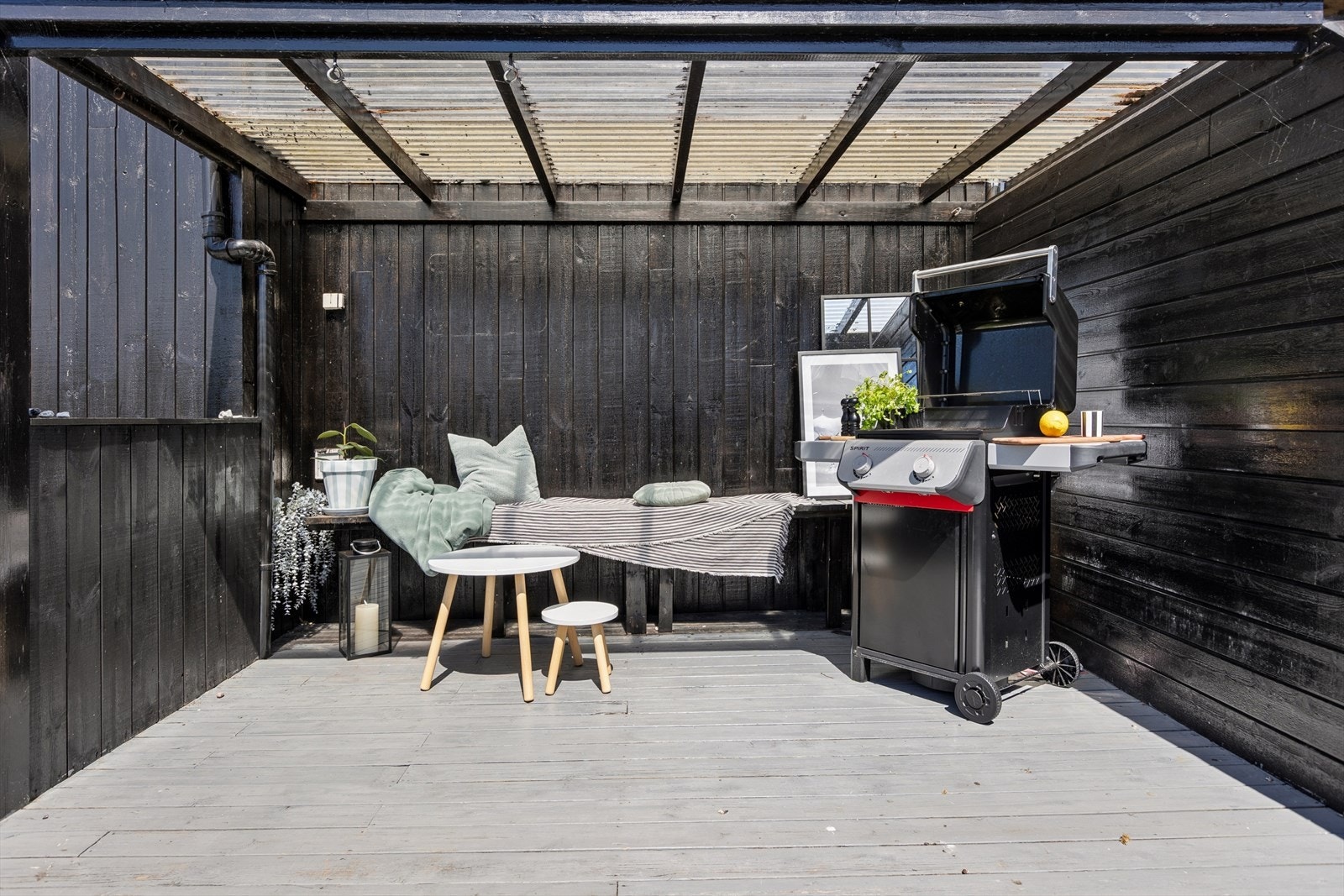 Lunt grillområde. Galleribilde