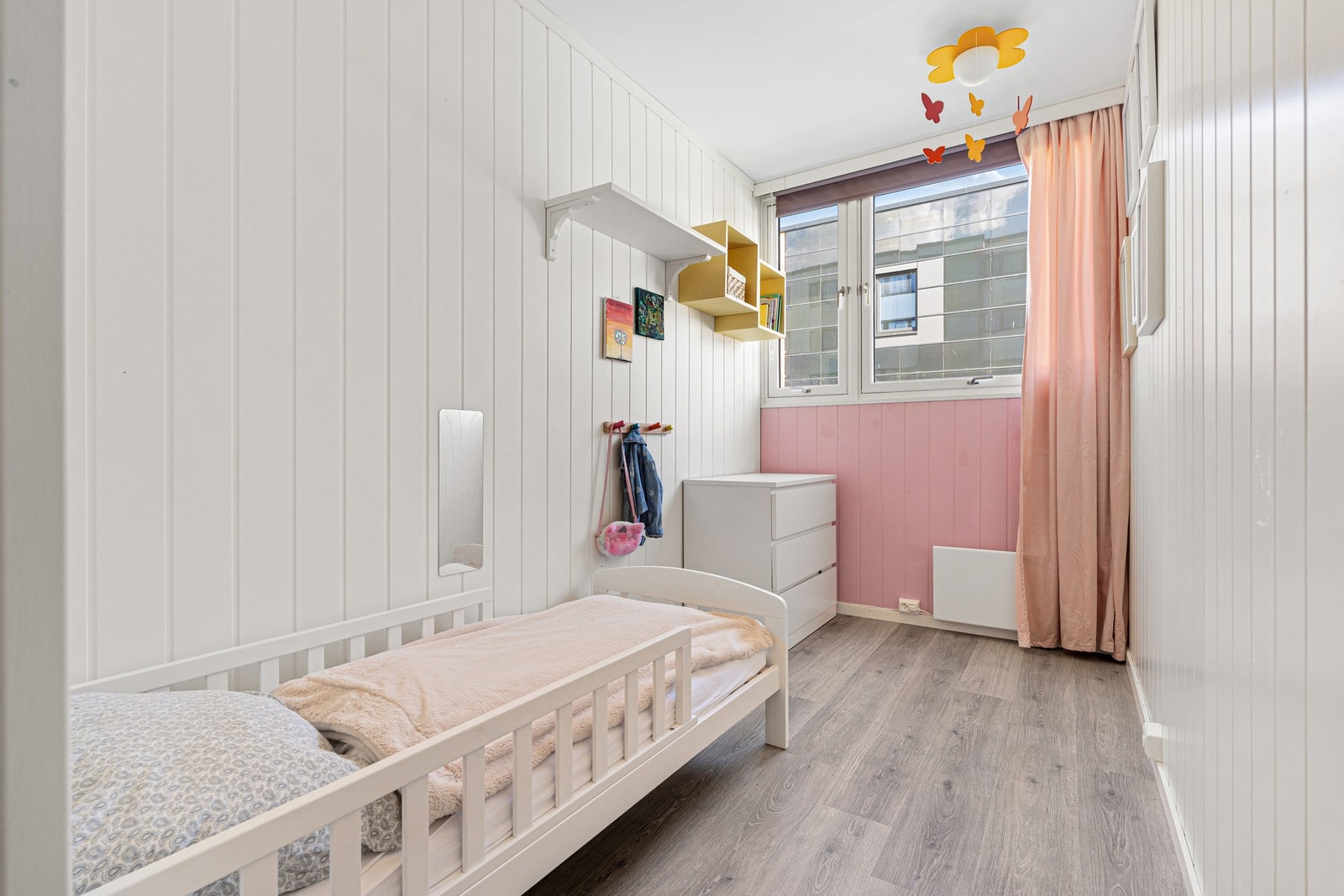 Soverom to på 6,5 m². Galleribilde