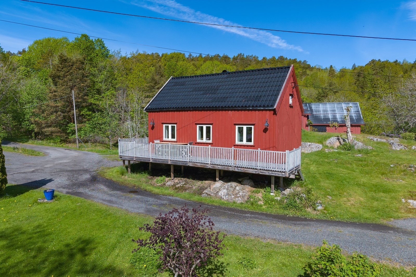 Det er to boliger på eiendommen Galleribilde