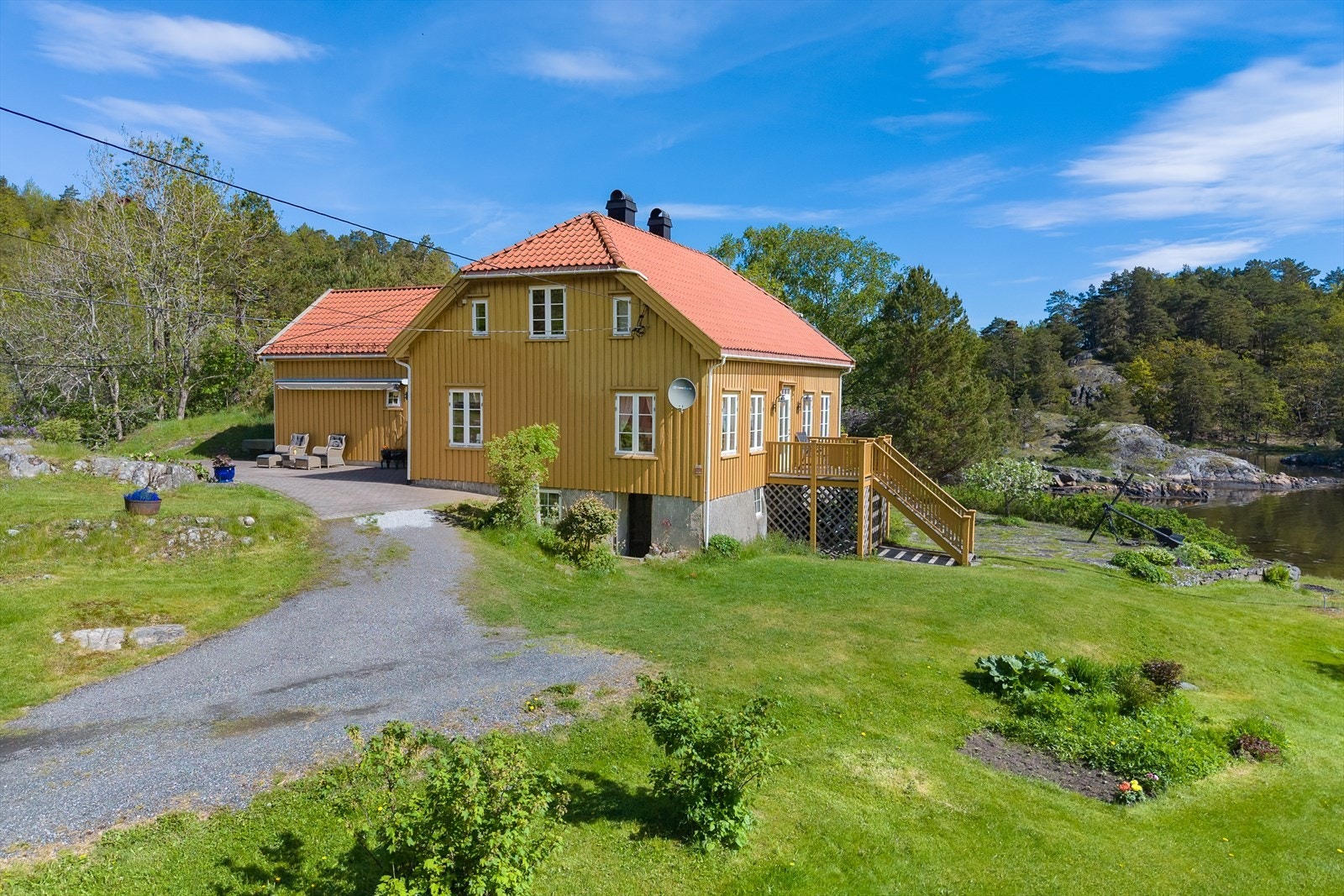 Hagen fremstår velholdt og tiltalende Galleribilde
